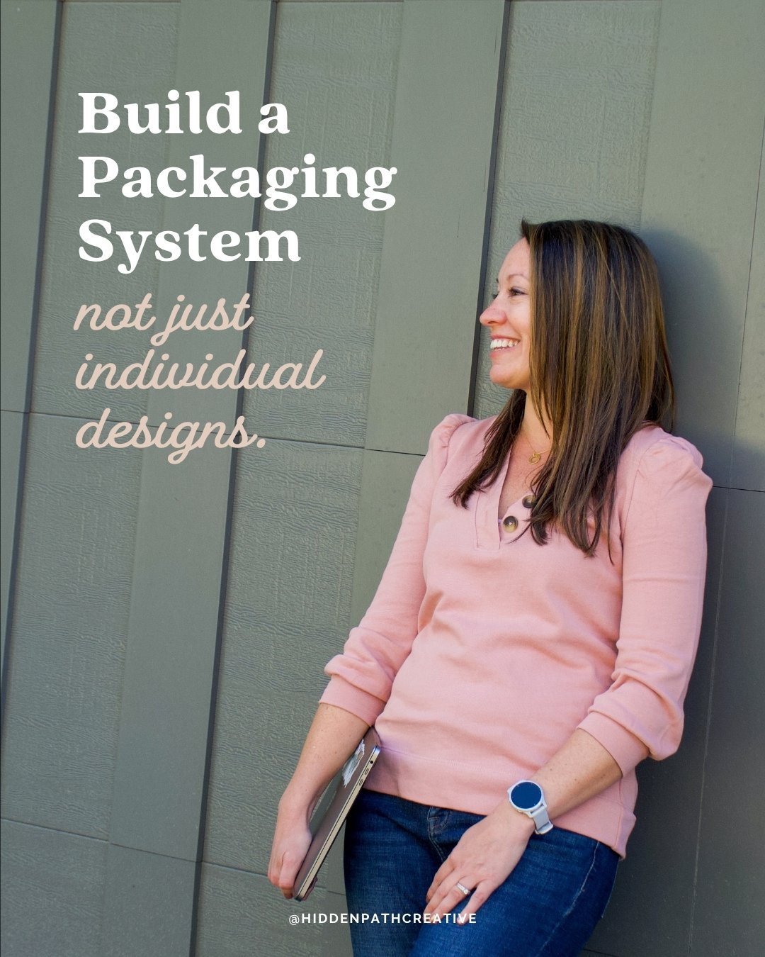 One of the biggest shifts I help founders make is moving away from thinking about packaging one product at a time.⁣
⁣
Because every new product shouldn't feel like starting over.⁣
⁣
When your packaging is built as a system, future launches become eas