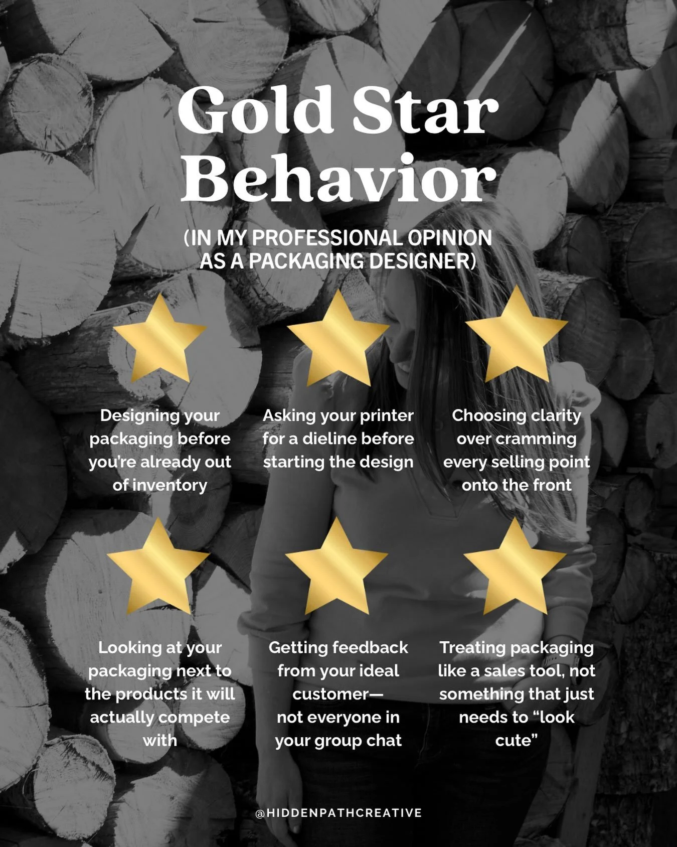 The gold stars are imaginary. The packaging advice is very real. ⭐️

How many are you collecting?

#packagingdesign #designhumor #goldstar