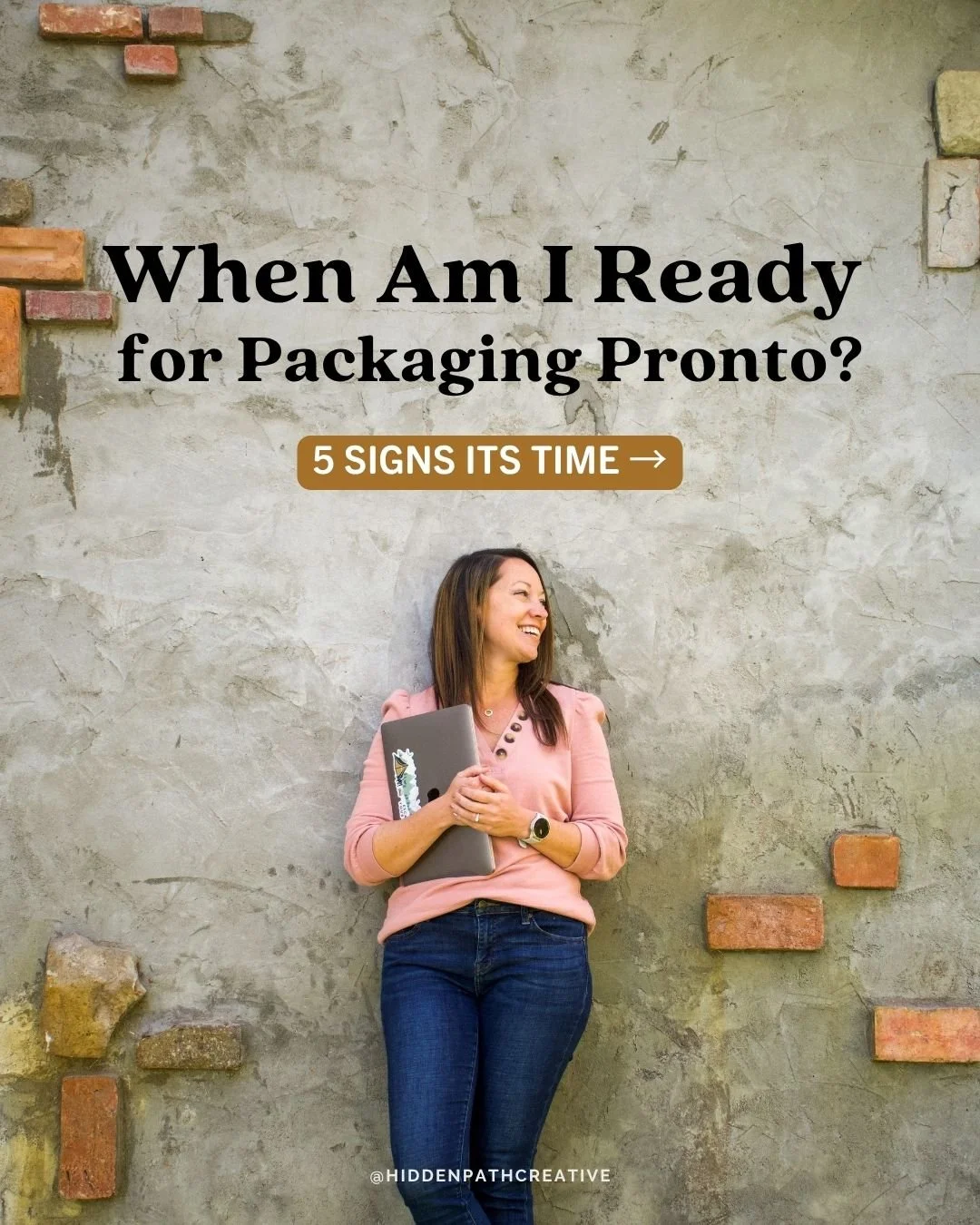 So&hellip; how do you know when you&rsquo;re actually ready for Packaging Pronto?⁣
⁣
You don&rsquo;t need to have a huge business.⁣
You don&rsquo;t need to have everything figured out.⁣
And you definitely don&rsquo;t need to know the difference betwe