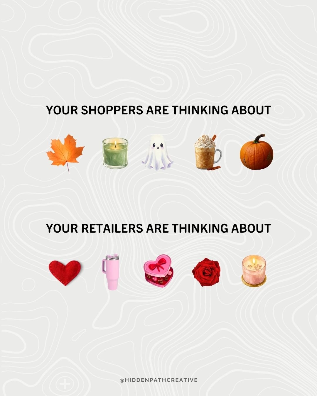 While consumers are still thinking about the holidays, boutique buyers are already looking ahead to Valentine&rsquo;s Day.⁣
⁣
Retailers begin anticipating demand for Valentine&rsquo;s products in October.⁣
⁣
Buying builds significantly from November 