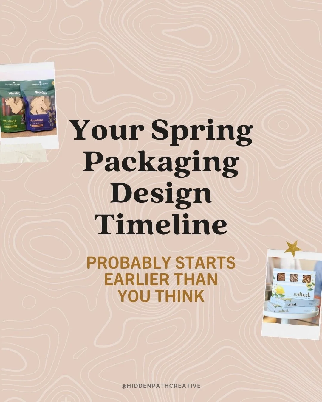 One of the biggest mistakes I see product business owners make with seasonal packaging?⁣
⁣
Planning based on when the CUSTOMER needs the product instead of when the RETAILER needs to buy it.⁣
⁣
Those are two very different timelines.⁣
⁣
Spring is a p