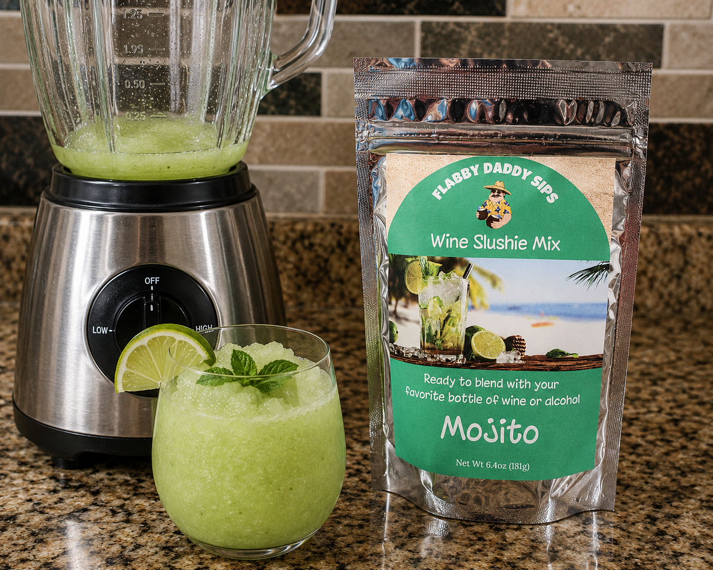 Mojito Cocktail Slushie Mix