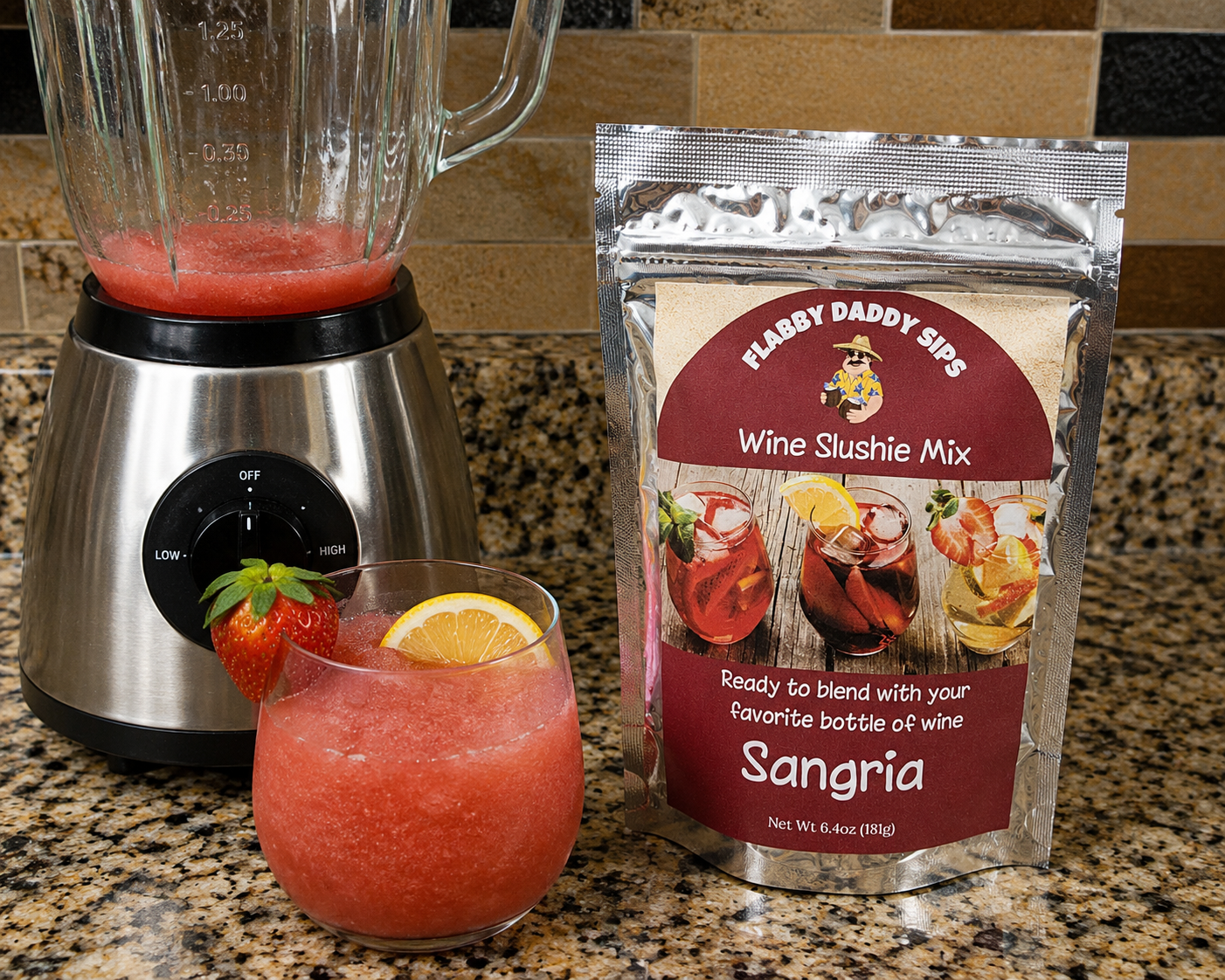 Sangria Cocktail Slushie Mix