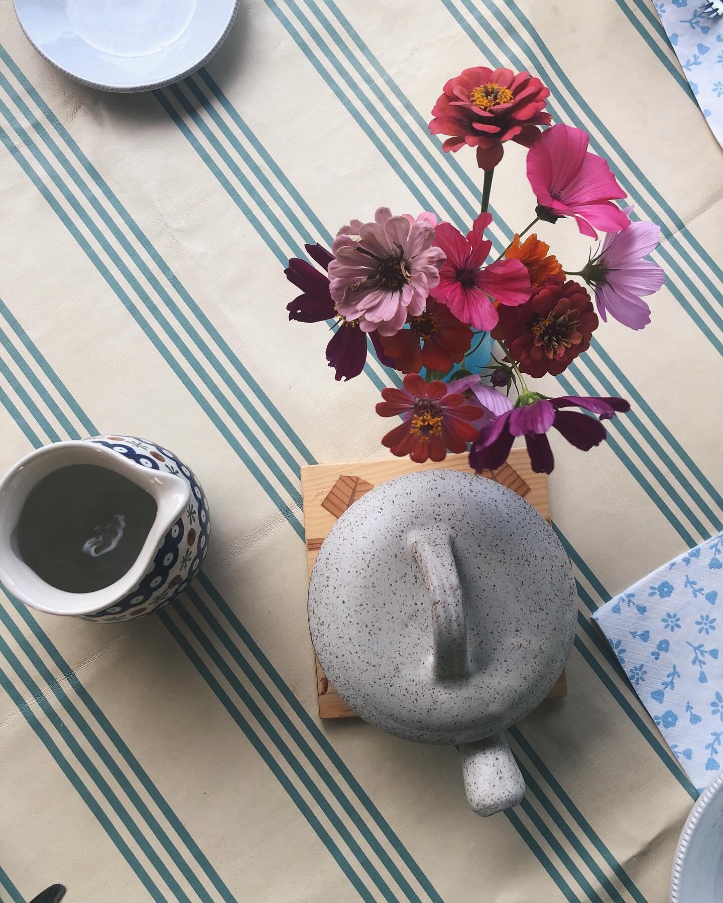 My friend&rsquo;s grandmother has used French crocks for baking and cooking for many years. So, when I got the chance to make a set to continue the family tradition, it was a sweet honor. 

It was challenging, trying to match specific measurements &a