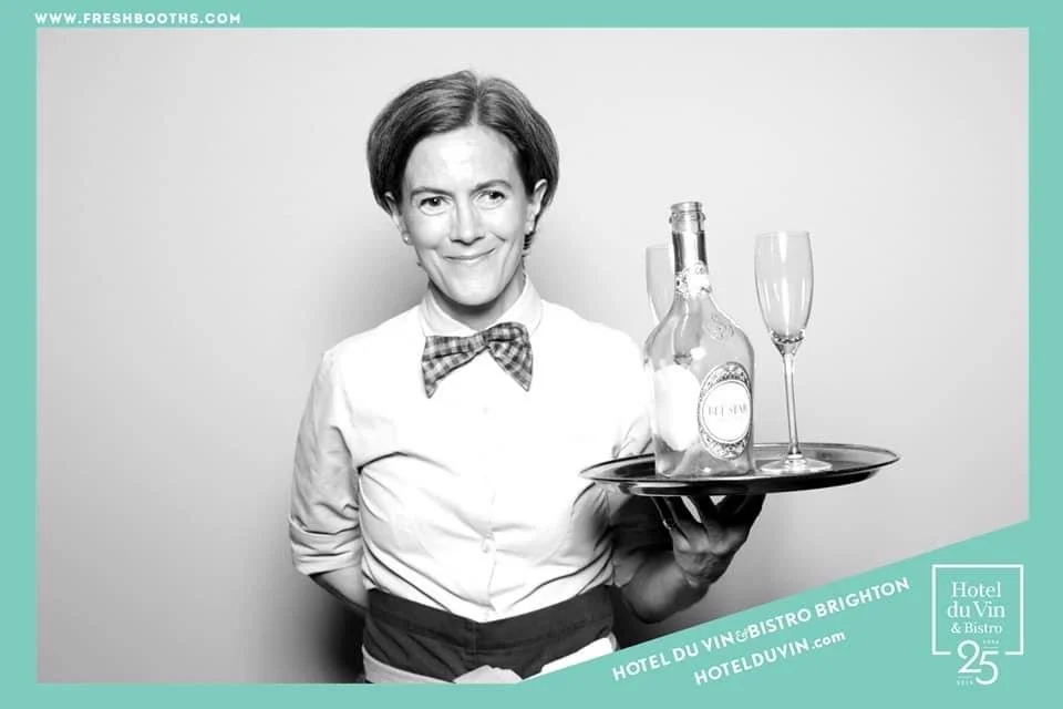 Jo Renshaw, waiting tables at Hotel du Vin, Brighton