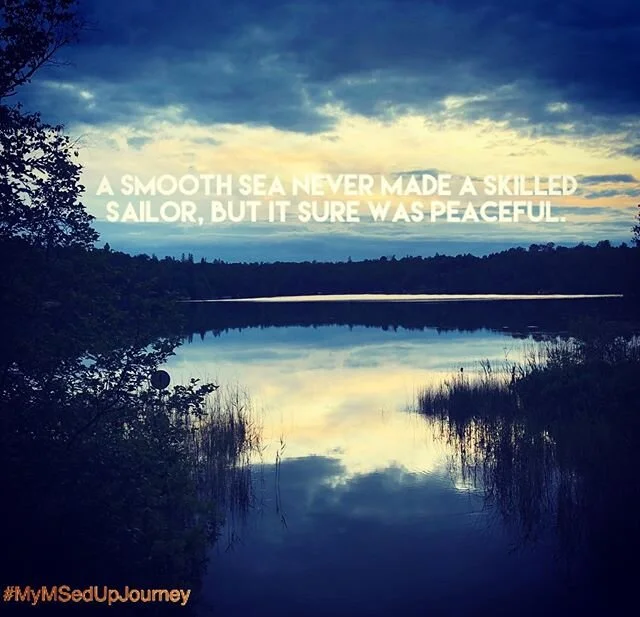 There is beauty in the chaos and the peace. One demands self-awareness and growth. The other offers rest and acceptance. #mymsedupjourney