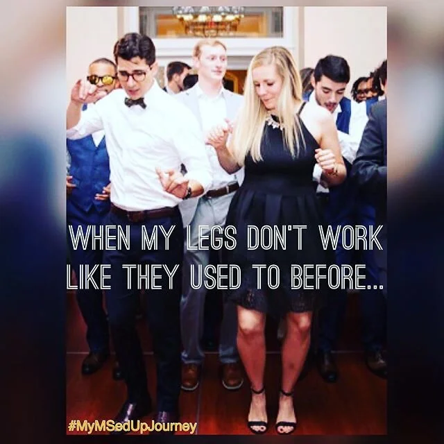 Ed Sheeran&rsquo;s song &ldquo;Thinking Out Loud&rdquo;, gives me hope, fear, love, strength and a reality check. There is a chance MS could take these effortless movements&amp; moments away some day &ldquo;When my legs don&rsquo;t work like they use