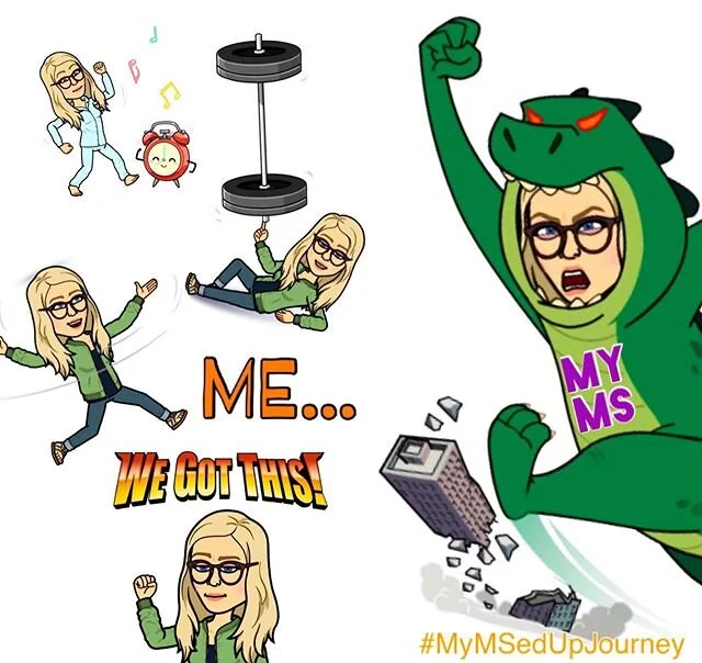 MS is an unpredictable, invisible illness that is unique to the individual. But a relapse can make me feel as graceful as Godzilla in a glass factory.... seems obvious to me. #mymsedupjourney