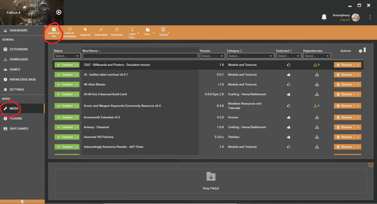 Vortex Mod Manager User Guide — QuinnSilver Studios