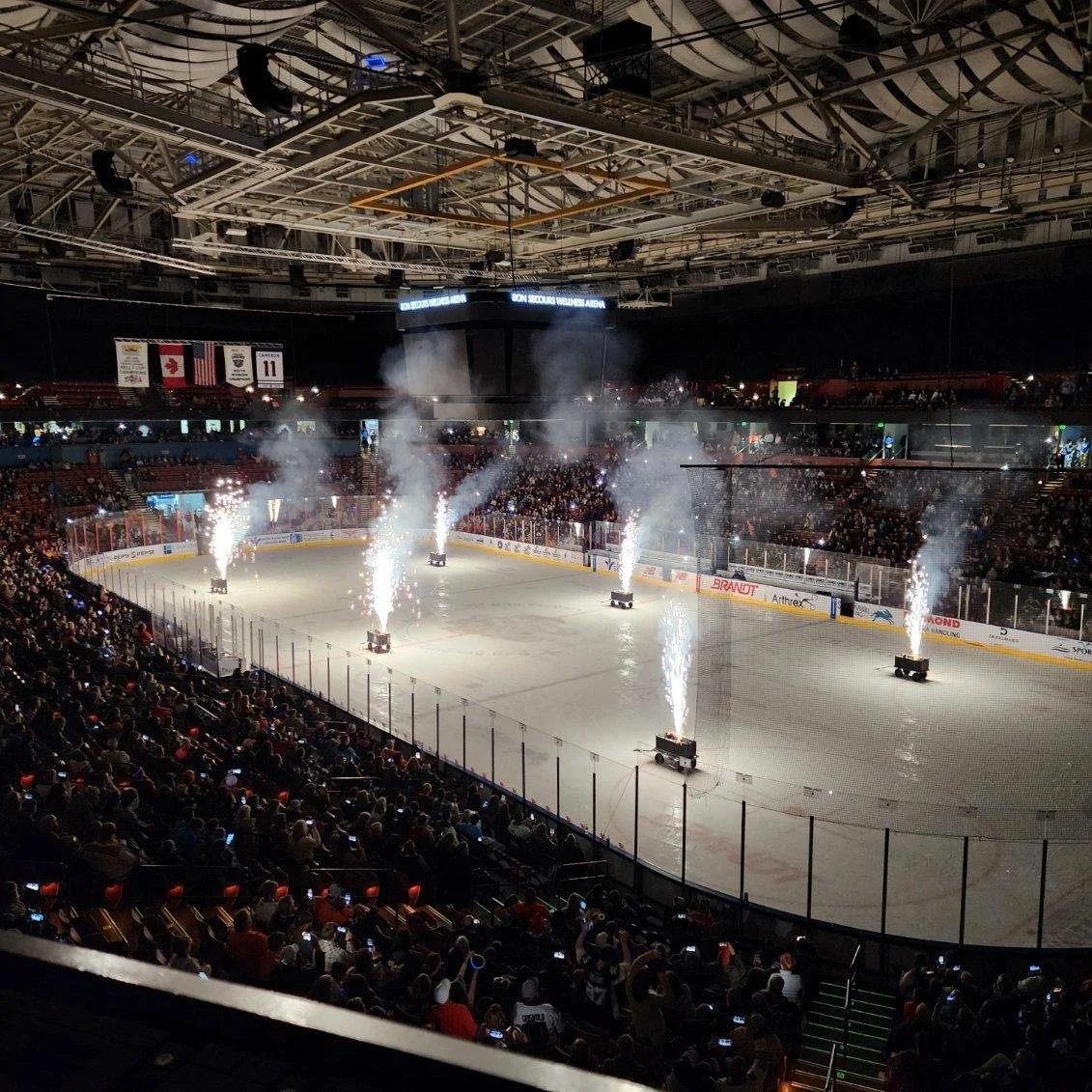 2023-12-31 Swamp Rabbits Game — Ridge Runner Corvettes
