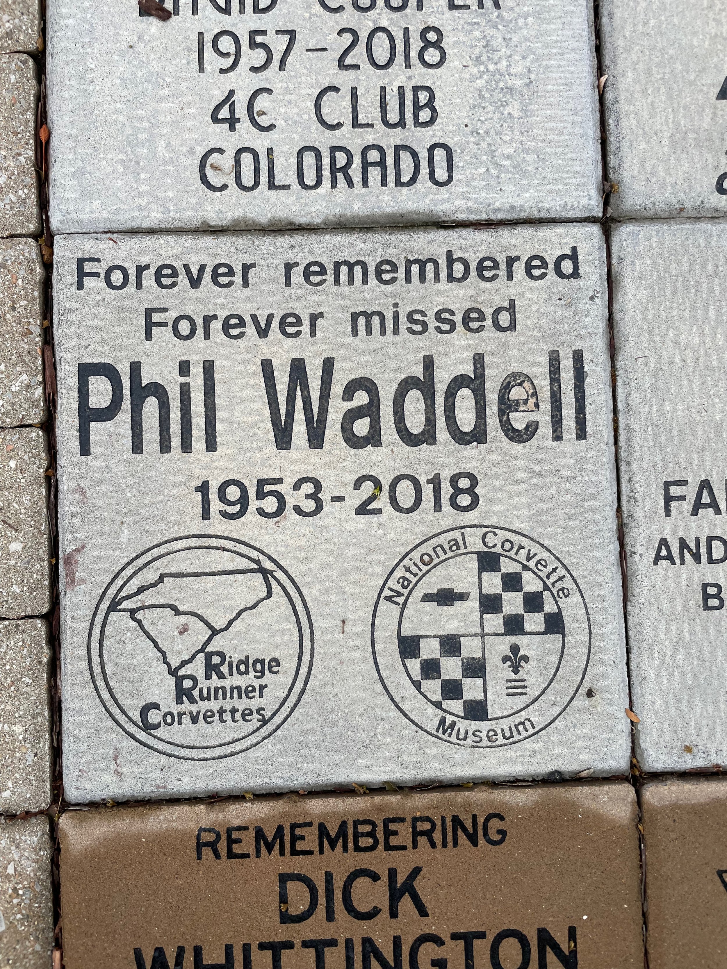 Photo courtesy of Dave Smits - No trip to the museum is complete without saying "Hi" to Phil Waddell - Section W7