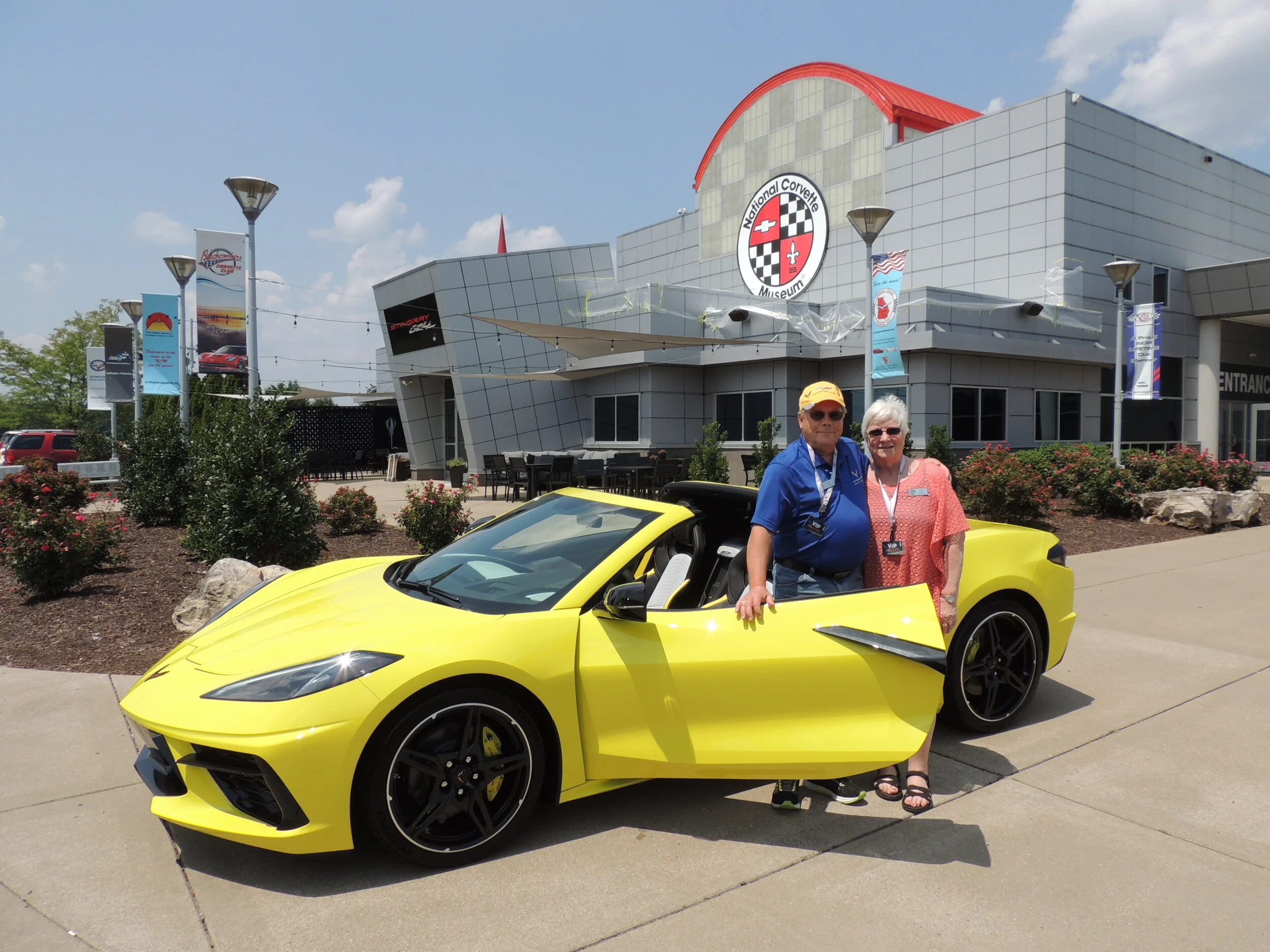 National Corvette Museum Delivery