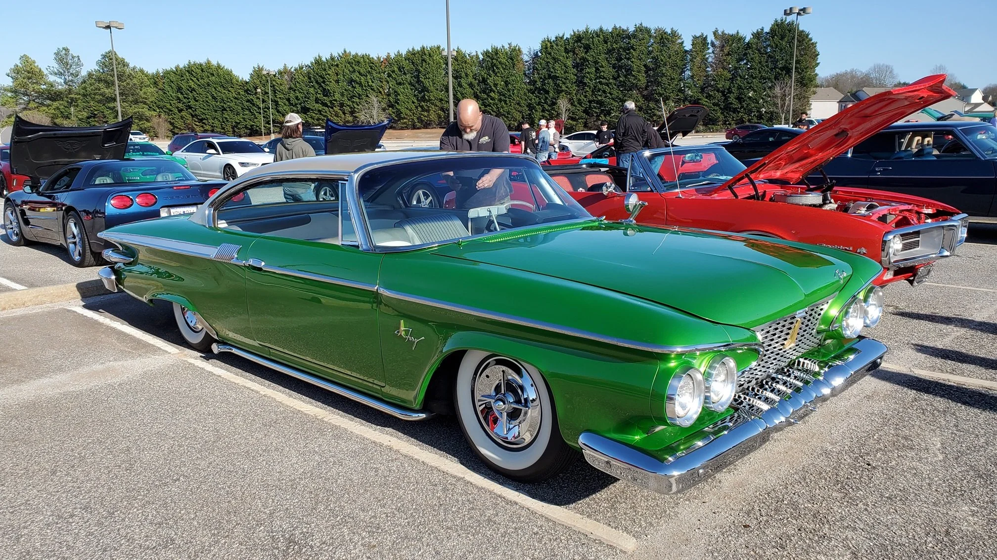 20240225 Greer High School Car Show — Ridge Runner Corvettes