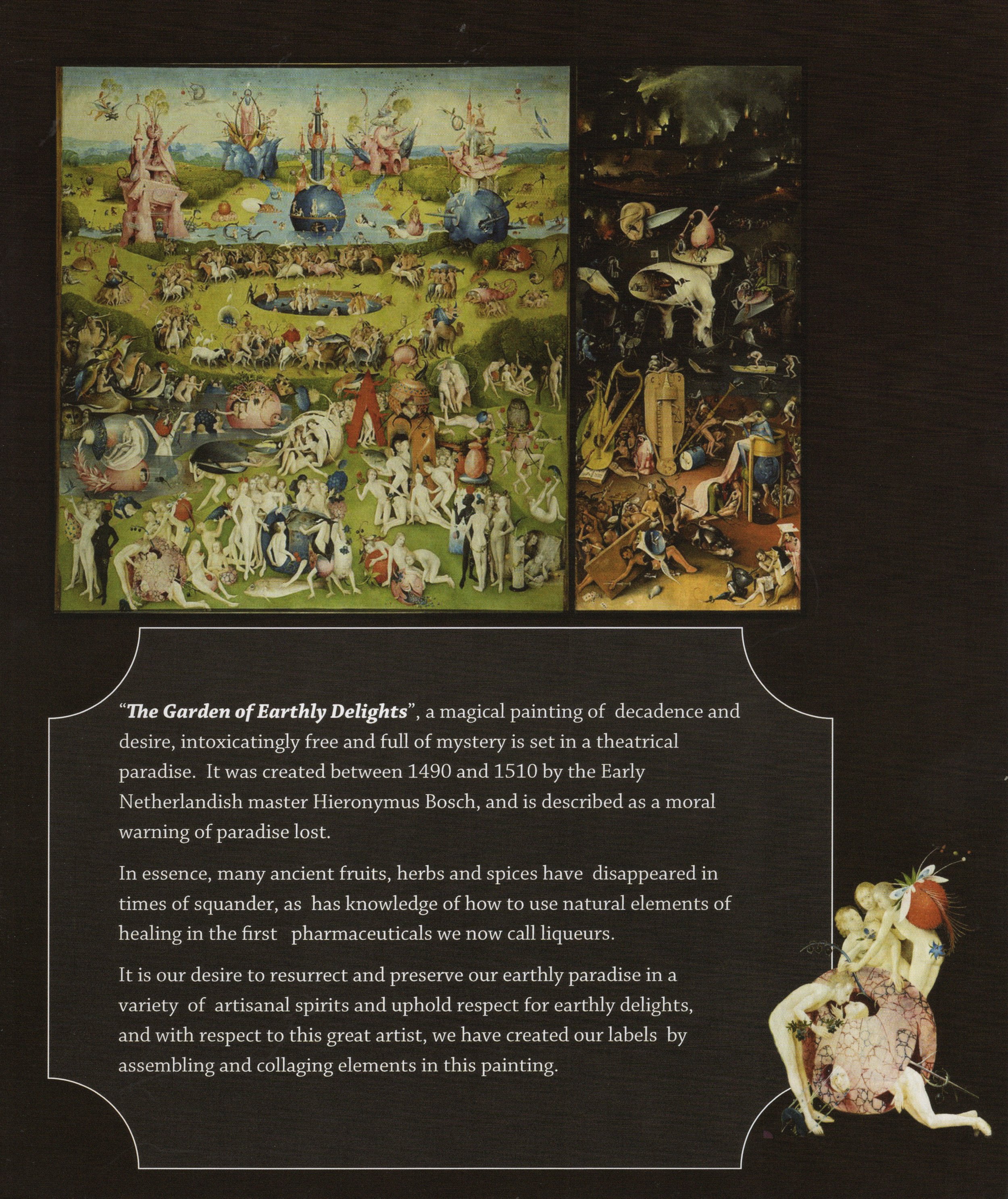 Vicario Tasting Book Inside Back Cover
