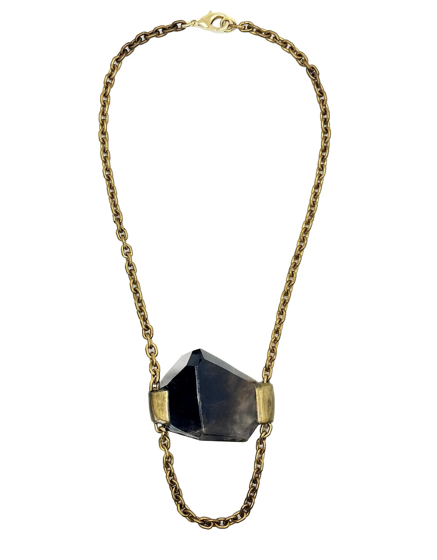 Terra-armed with ardor-geometric black quartz necklace.jpeg