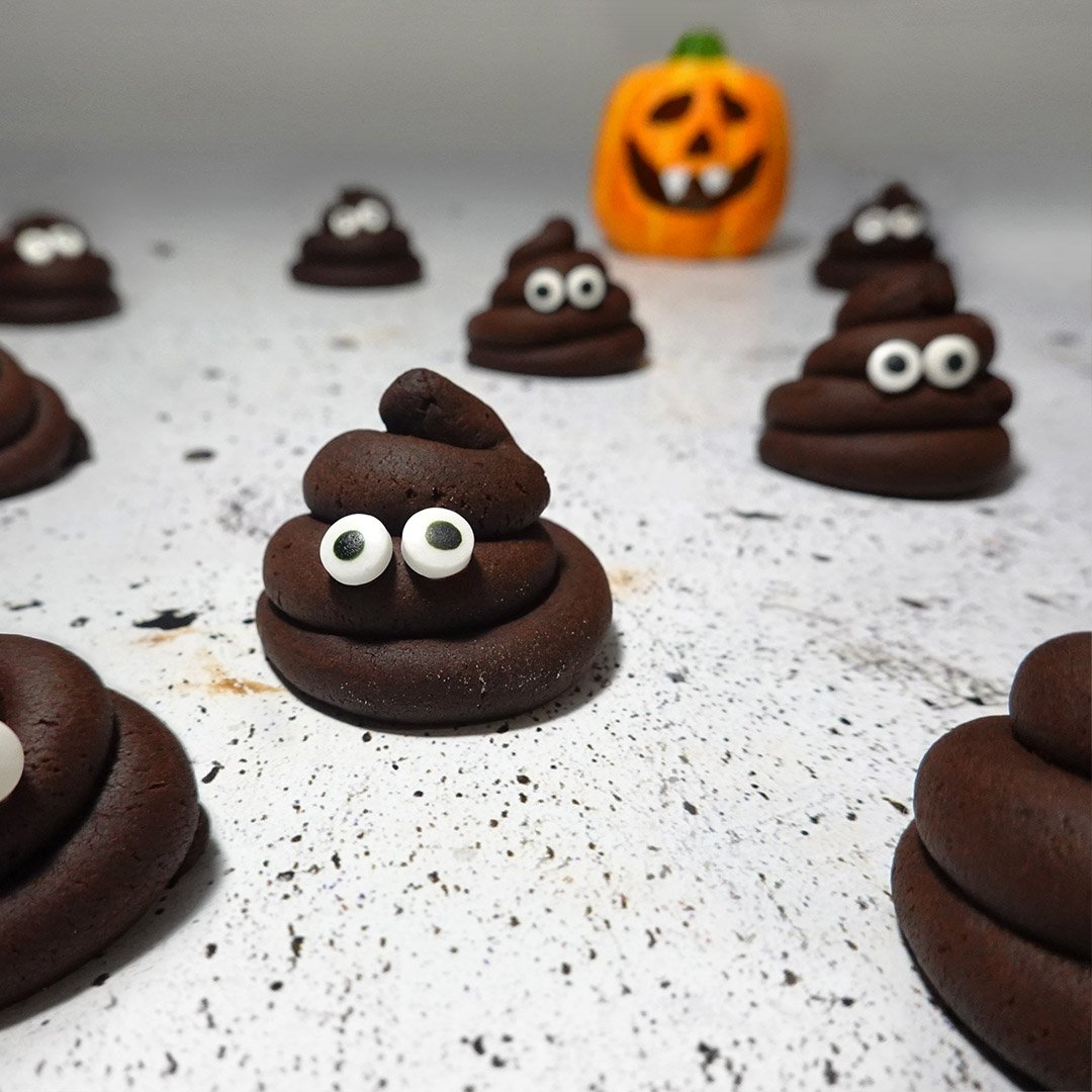 Poop emoji au Chocolat — Raconte-moi des salades