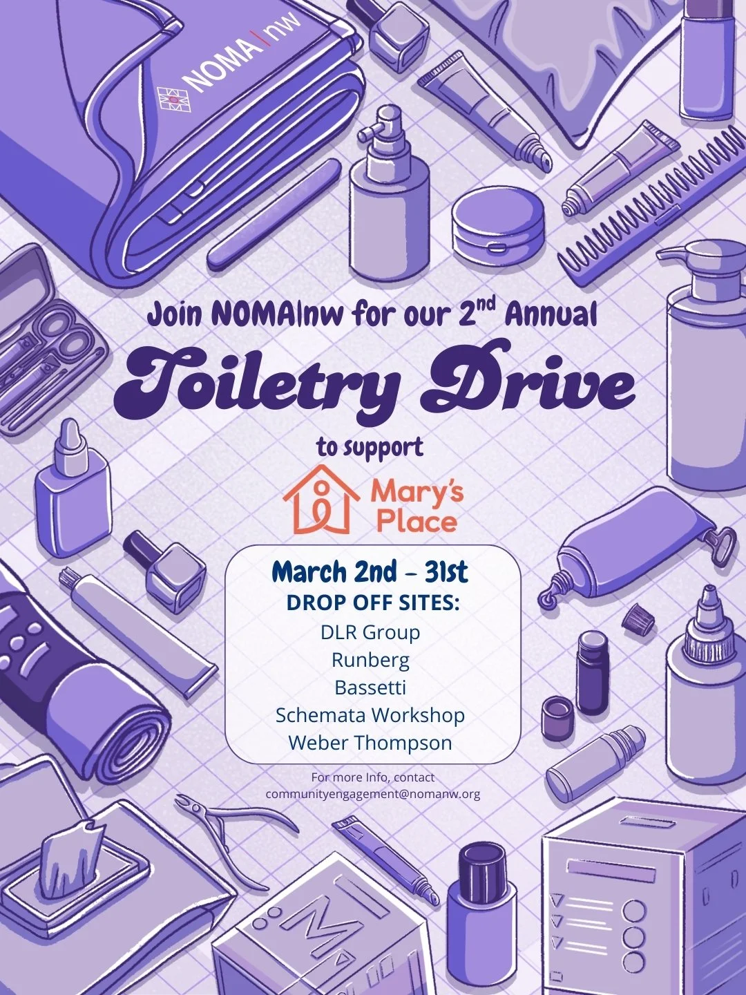 NOMA|nw Toiletry Drive