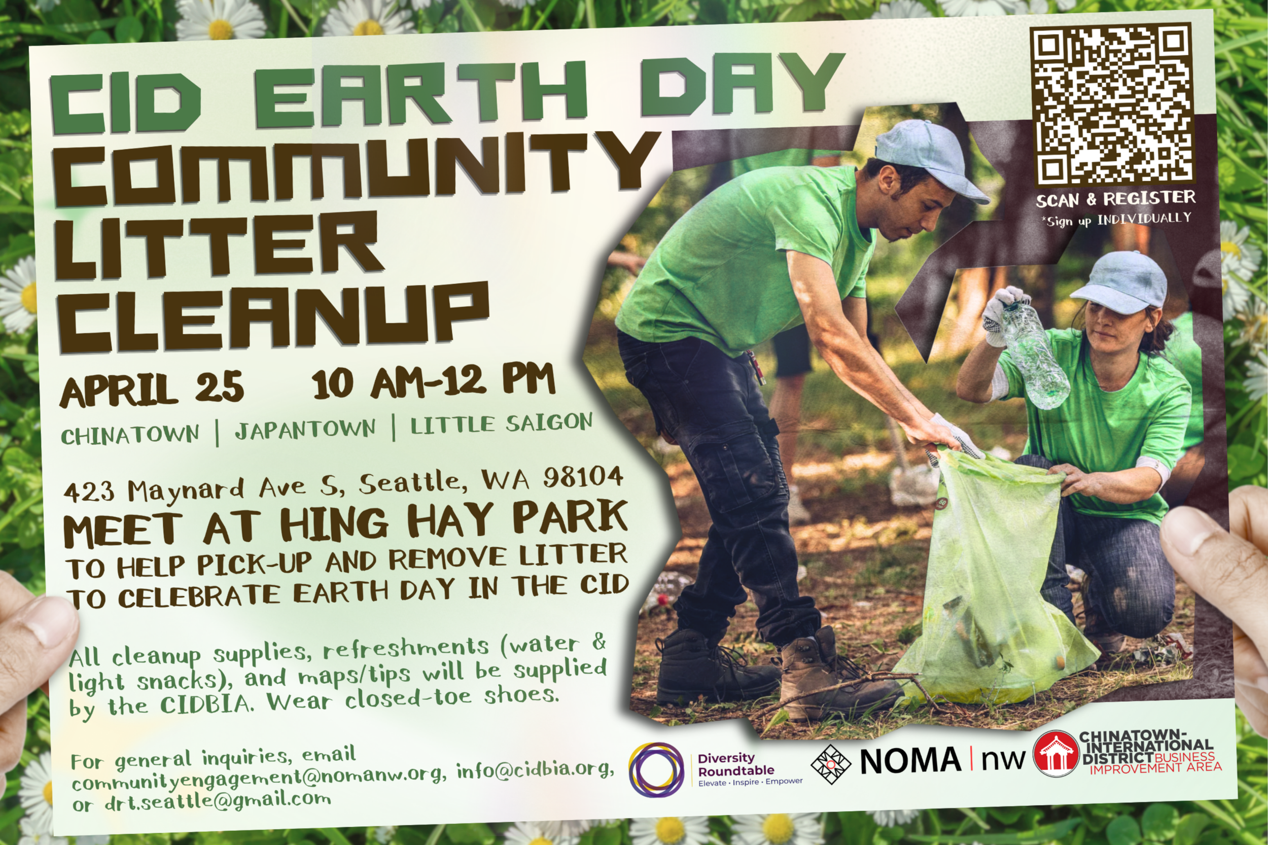 C-ID Earth Day Community Litter Cleanup