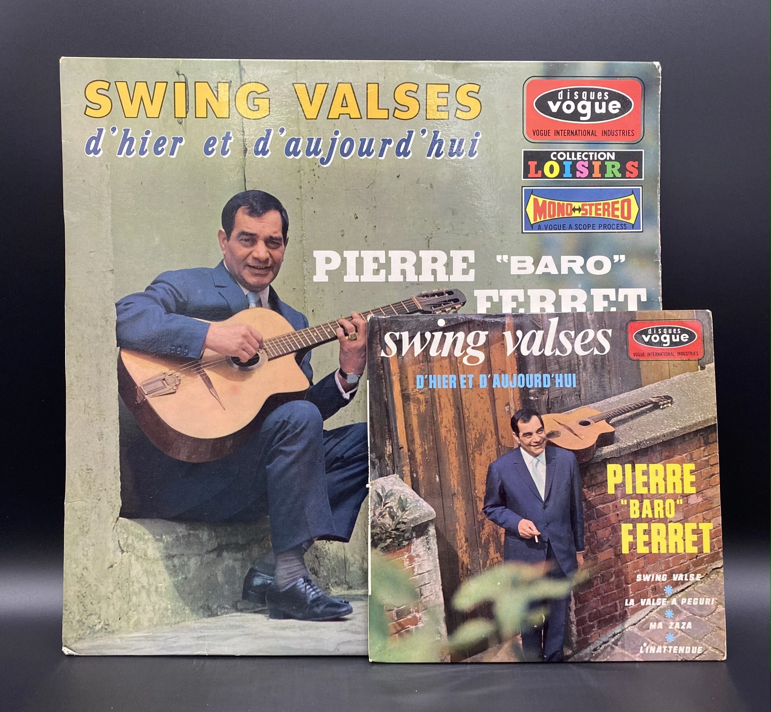 Baro Ferre disques of "Swing Valses" 33 and 45 