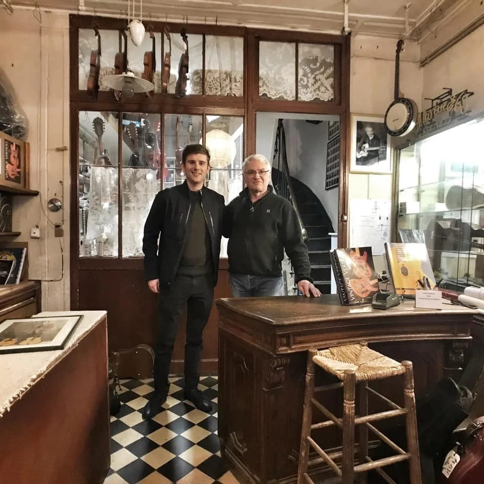 With Francois Charle Luthier/Expert