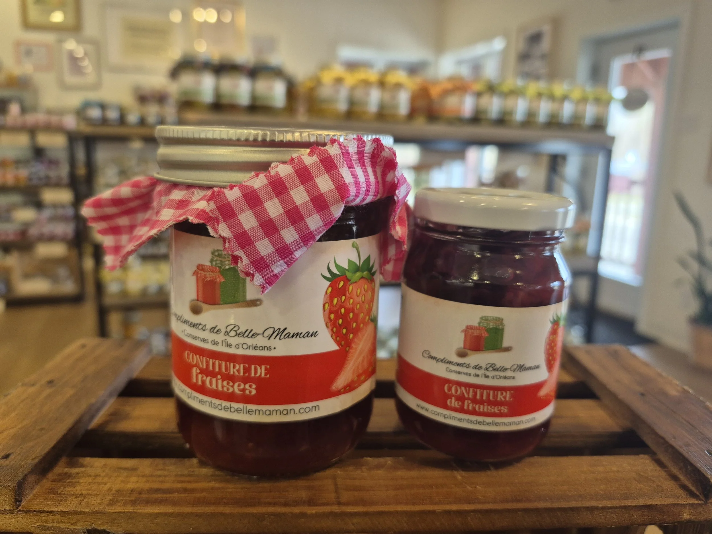 Confiture de fraises