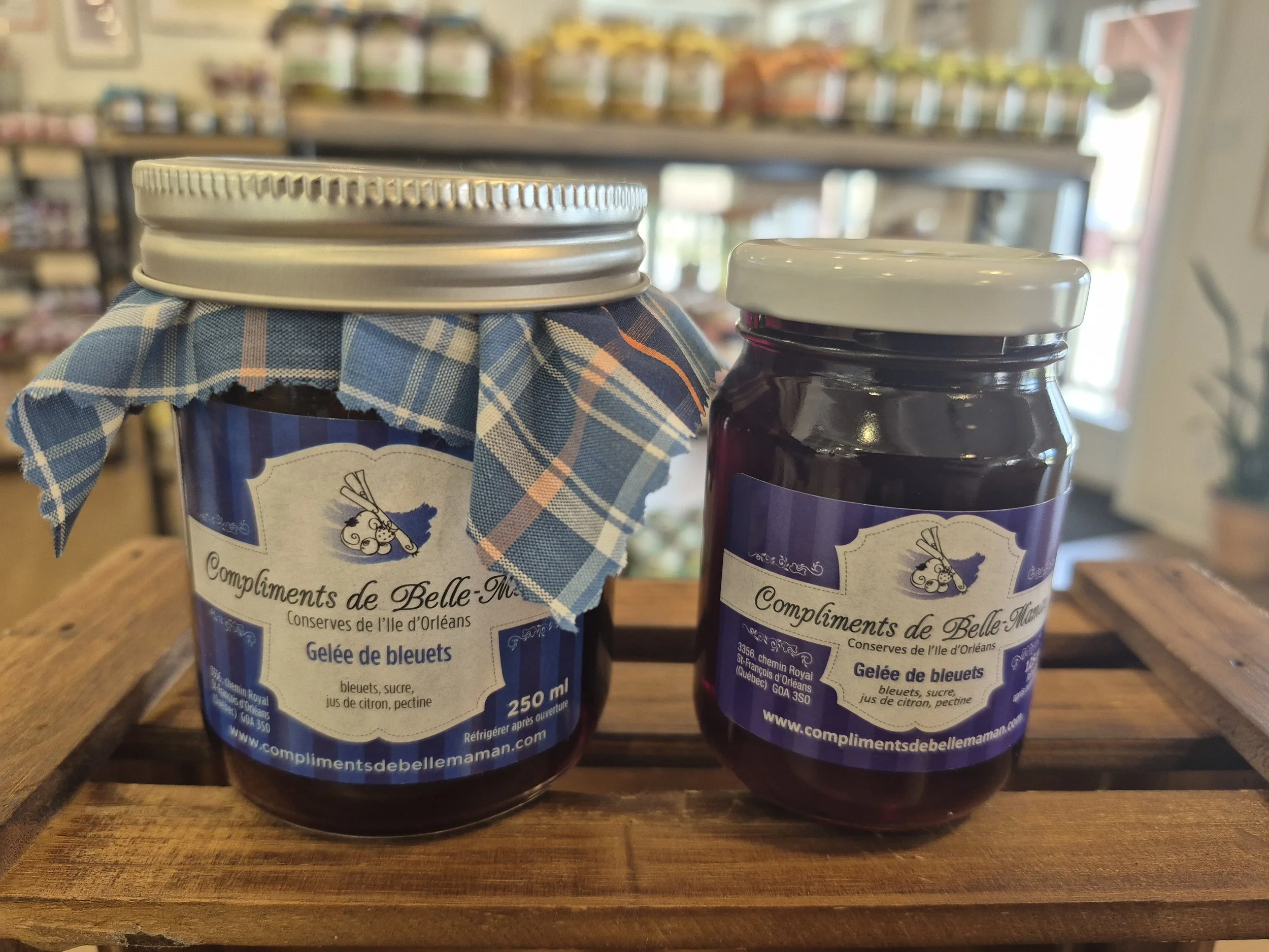 Gelée de bleuets
