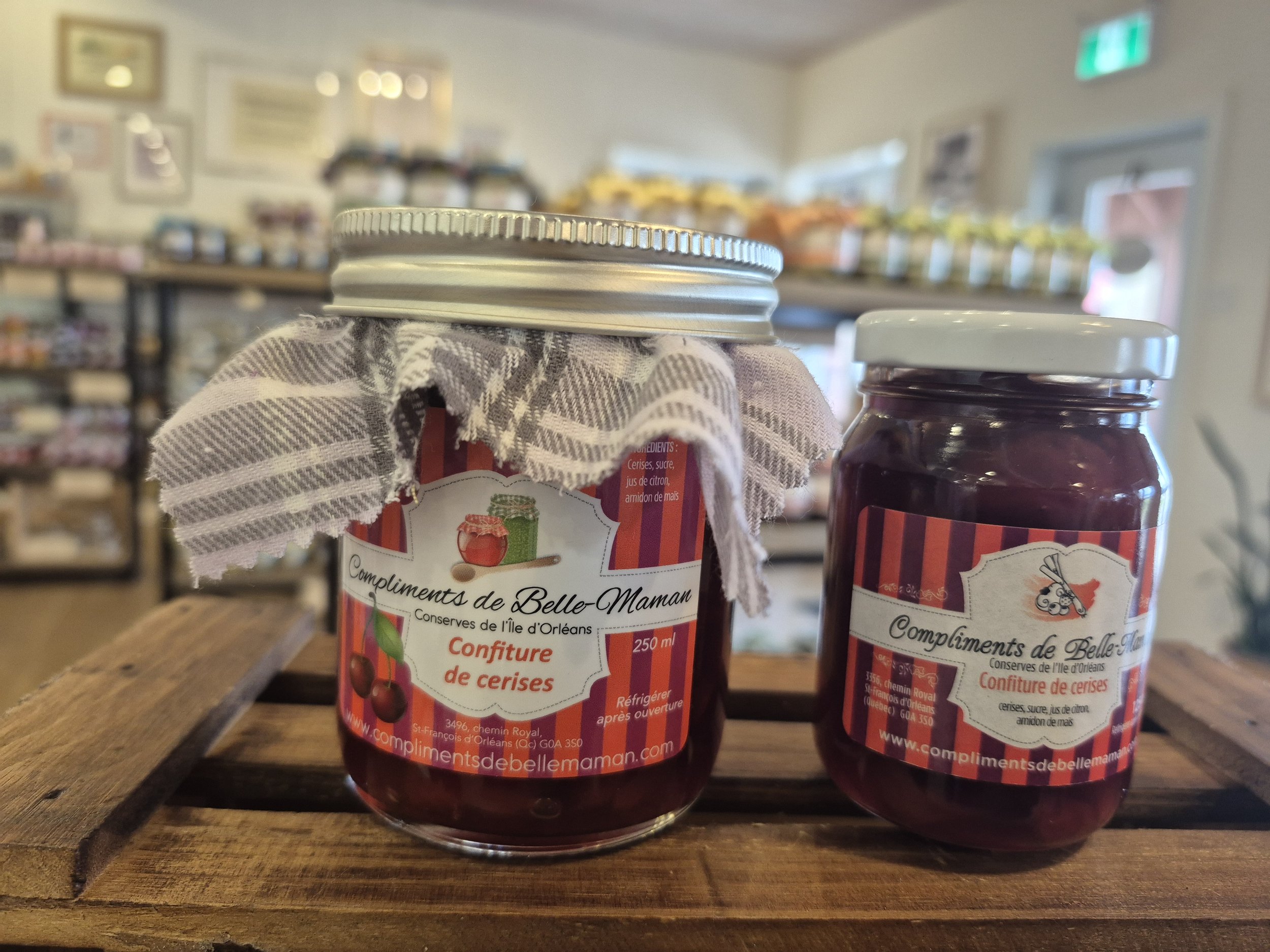 Confiture de cerises
