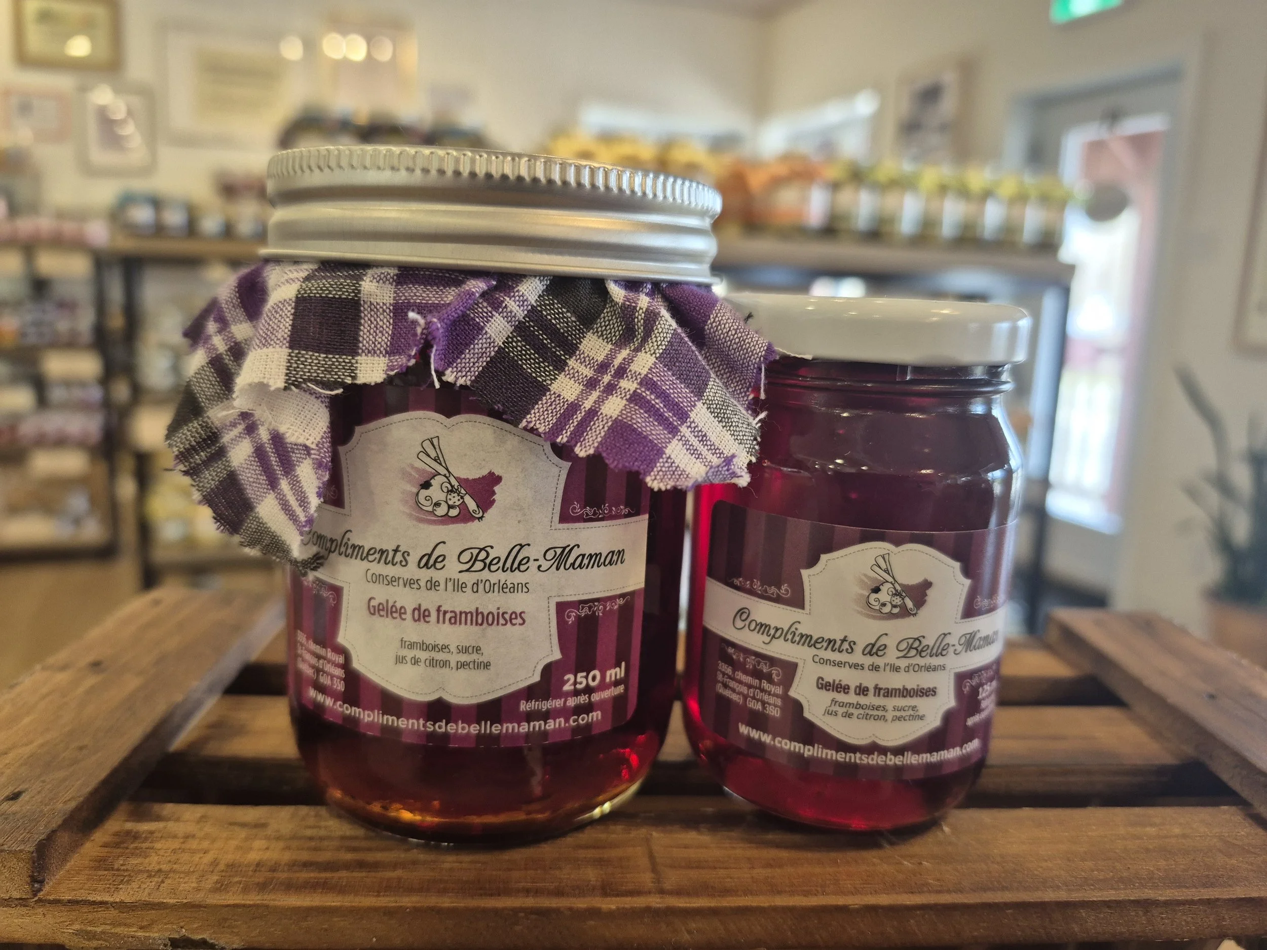 Gelée de framboises