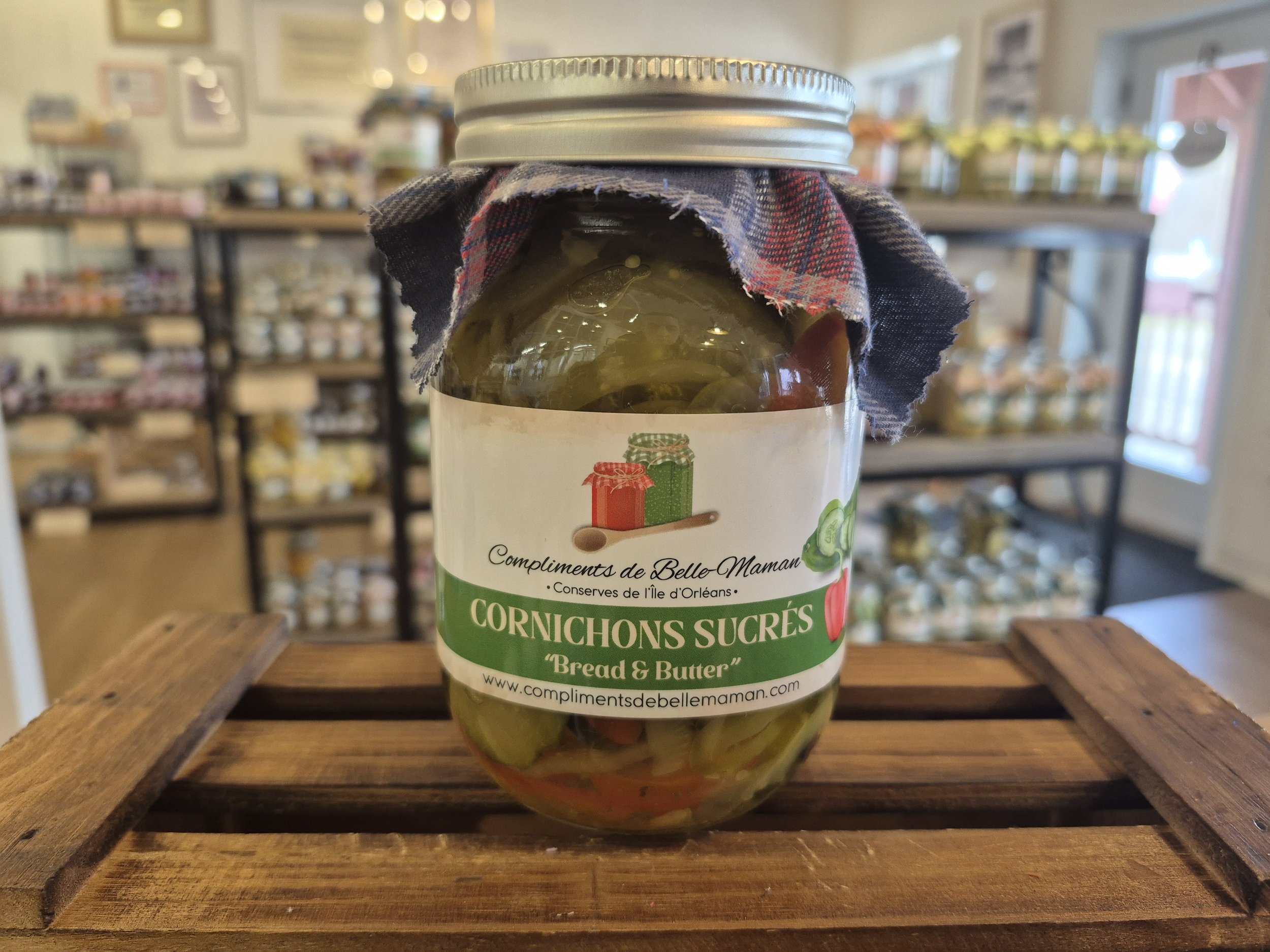 Cornichons sucrés '' Bread & Butter''