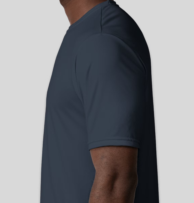 Human Aero Custom Mens Tee (Navy LSide).png