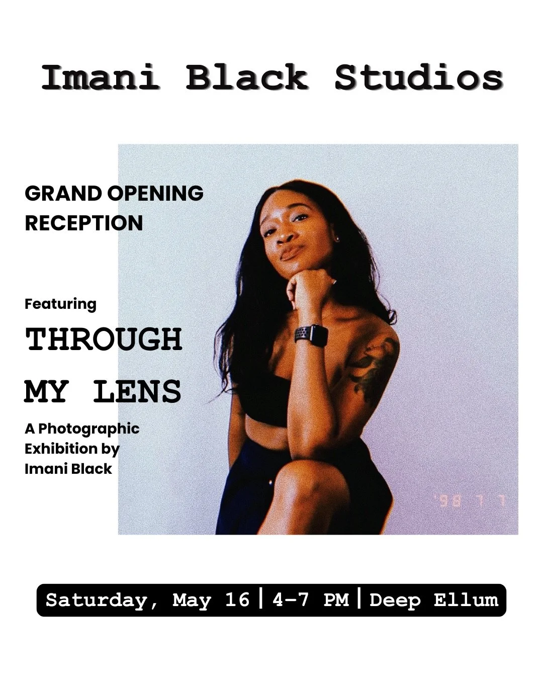 EXCITING NEWS🙋🏾&zwj;♀️✨

After years of hard work, we did it Joe!

I&rsquo;m finally opening a space of my own in DEEP ELLUM 🤪

I&rsquo;ve been active in the neighborhood since 2017 from curating art shows TO capturing the beauty of Deep Ellum AND