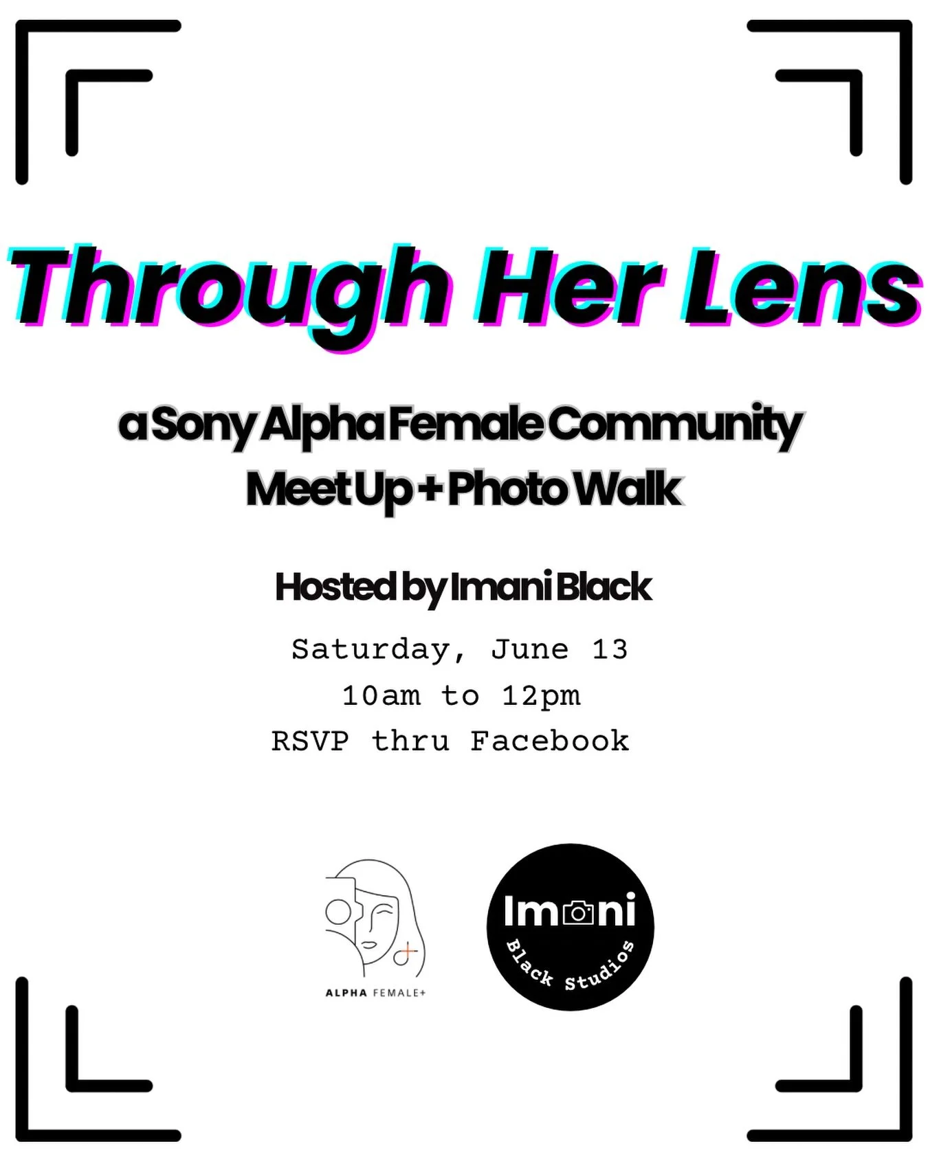 Special announcement ✨ 

This Saturday, we&rsquo;re hosting the Dallas @sonyalphafemale Community Meetup at Imani Black Studios! 🤩

This meetup is for women photographers and creatives to gather for photography, conversation, and creative connection