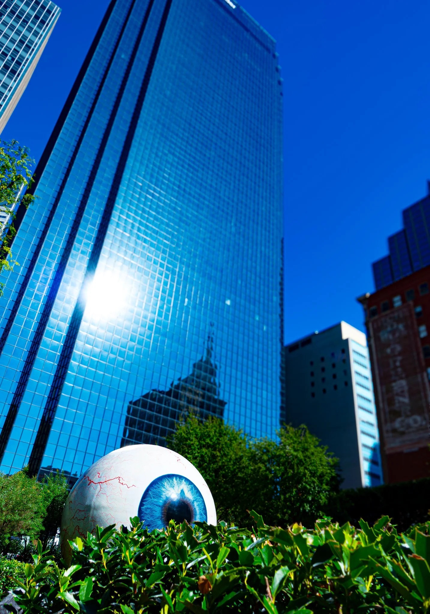 Modern Blue Eyeball