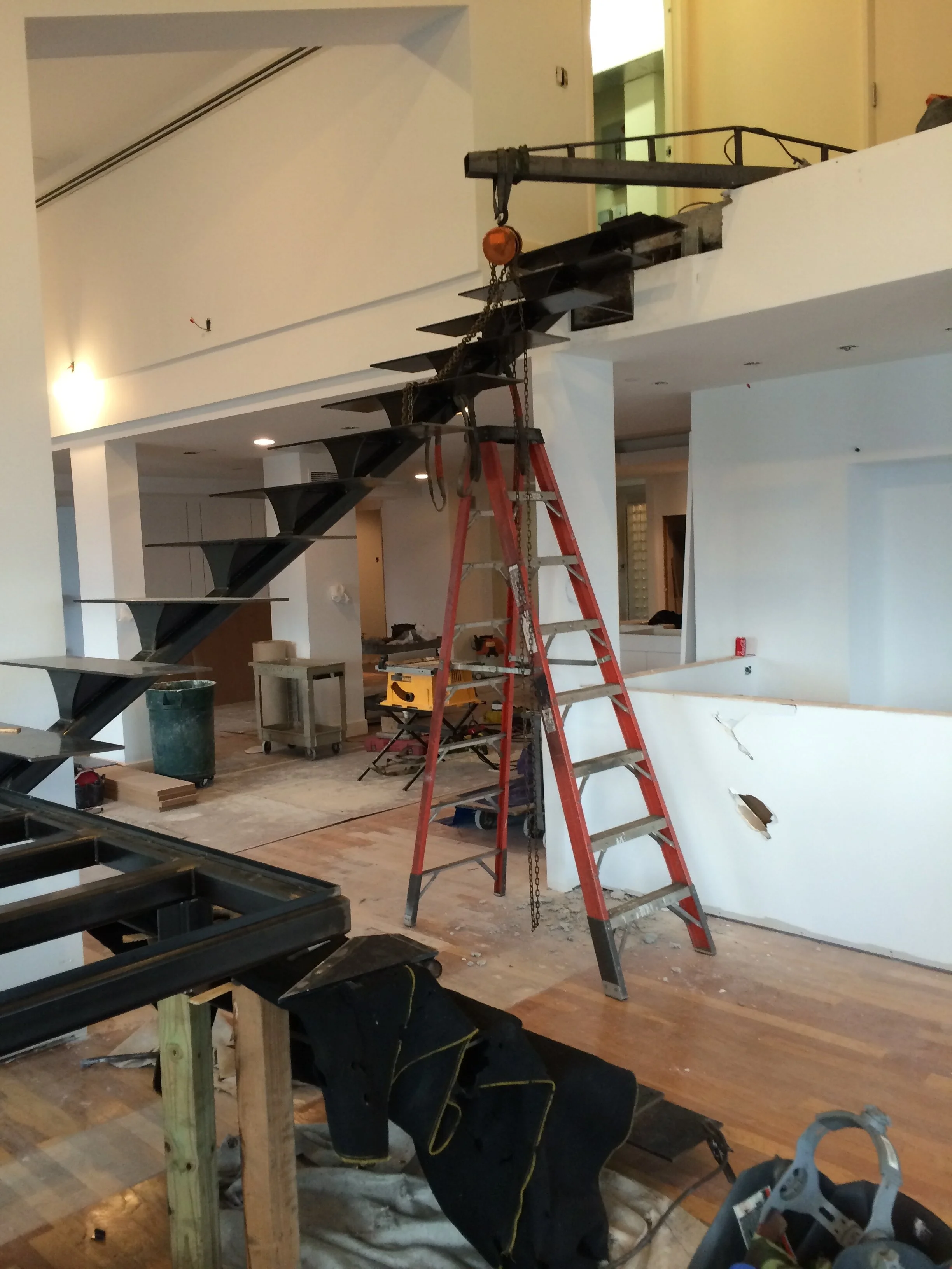 Stairs — Riveroaks Development