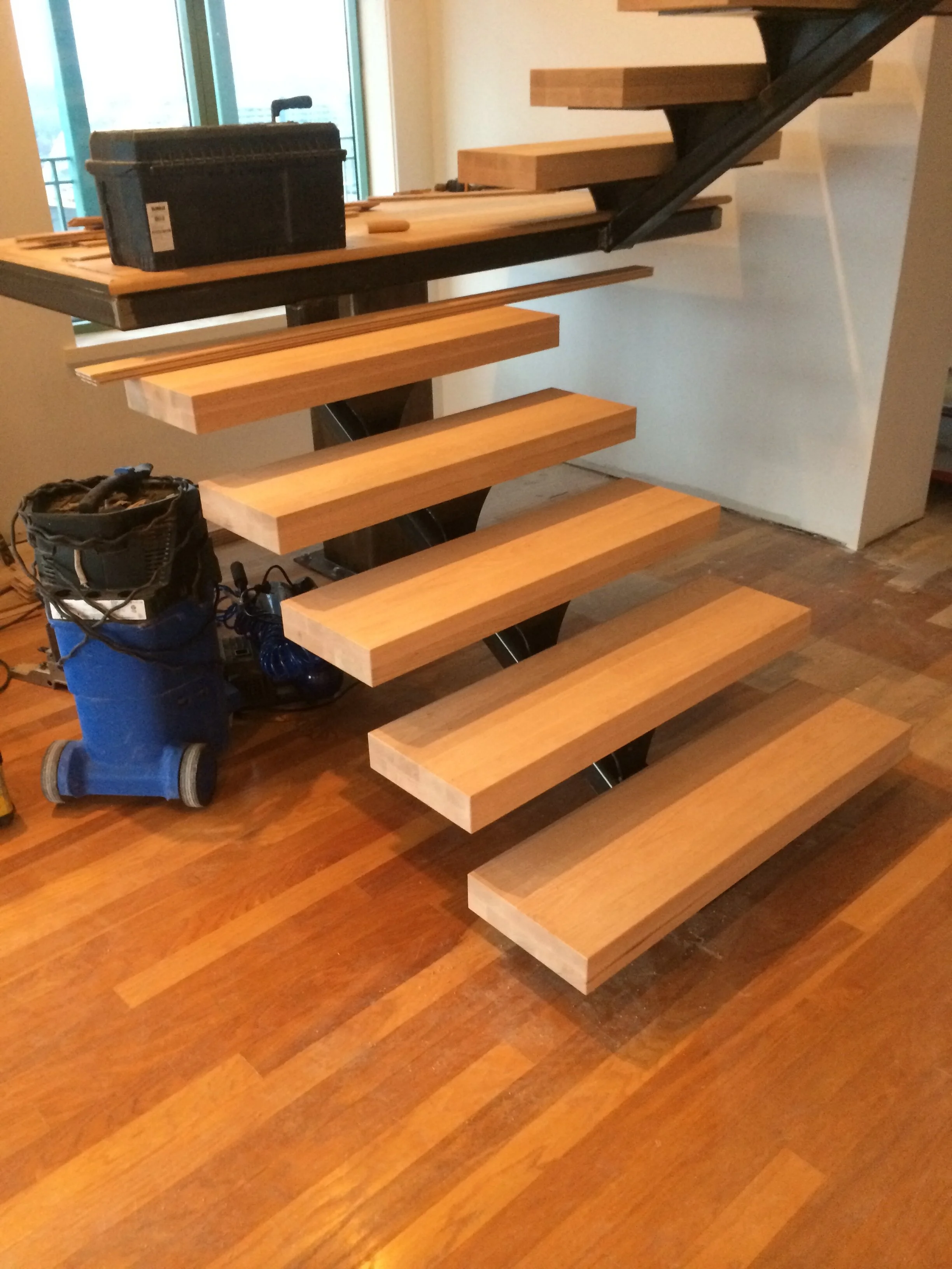 Stairs — Riveroaks Development