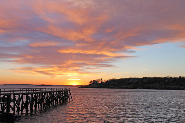 Sunset over Magnolia Harbor