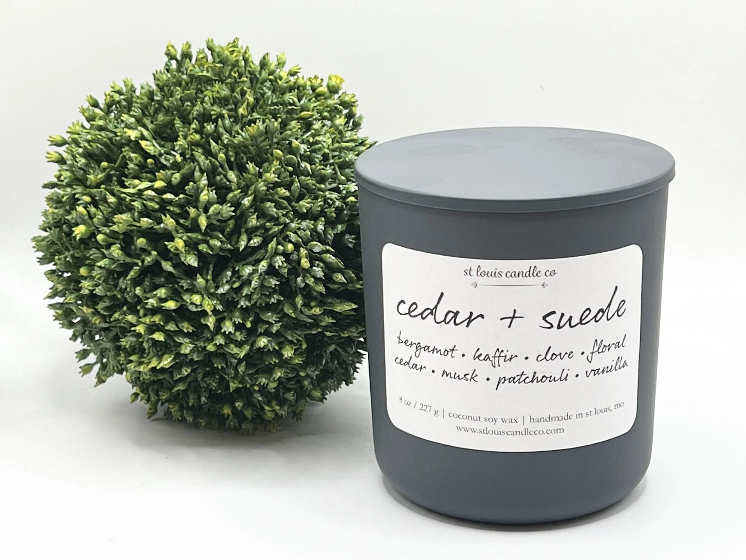 Suede Noir Luxe Candle