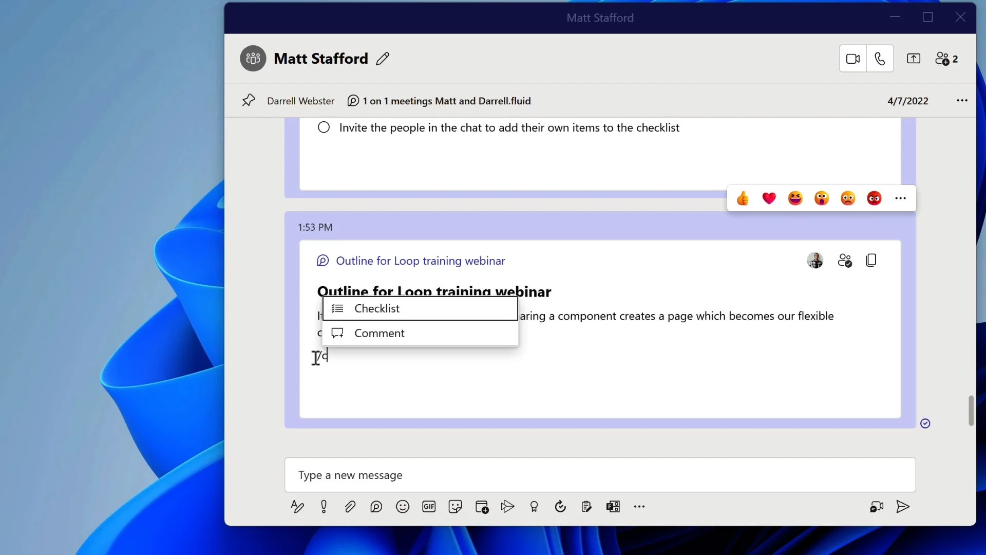 Microsoft Loop components and atomic collaboration — Modern Work Mentor