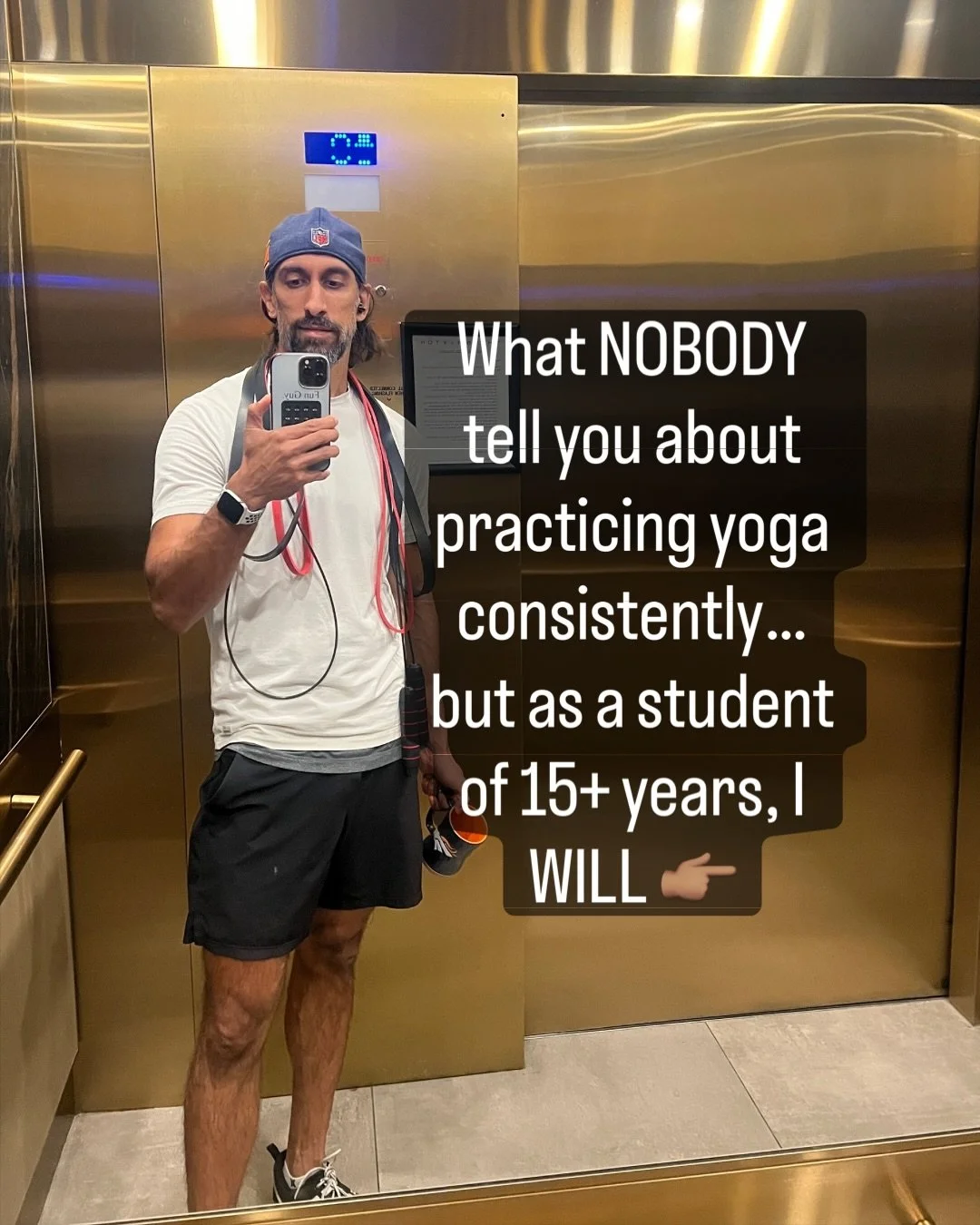 HAVE A SEAT&hellip; THE YOGA TEACHER OF 10+ YEARS HAS ENTERED THE STUDIO. 🧘🏽&zwj;♂️

(I&rsquo;m not yelling&hellip;just trying to capture your attn 😛)

Okay, THIS might trigger a few Insta-yogis chasing handstands and sweat-drenched flows, but I&r