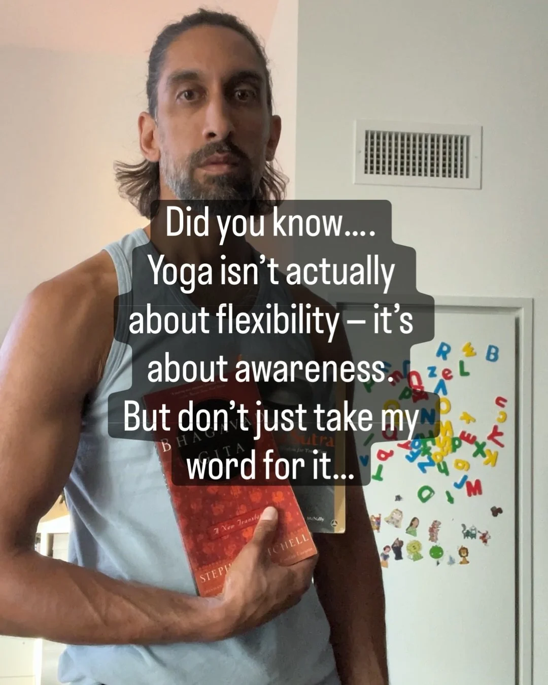 When I first started yoga, I didn&rsquo;t know there was anything philosophical about it.
I just wanted to move, sweat, and feel better in my body.

And that&rsquo;s a beautiful place to begin.

But here&rsquo;s what the texts actually say:

📖 The B