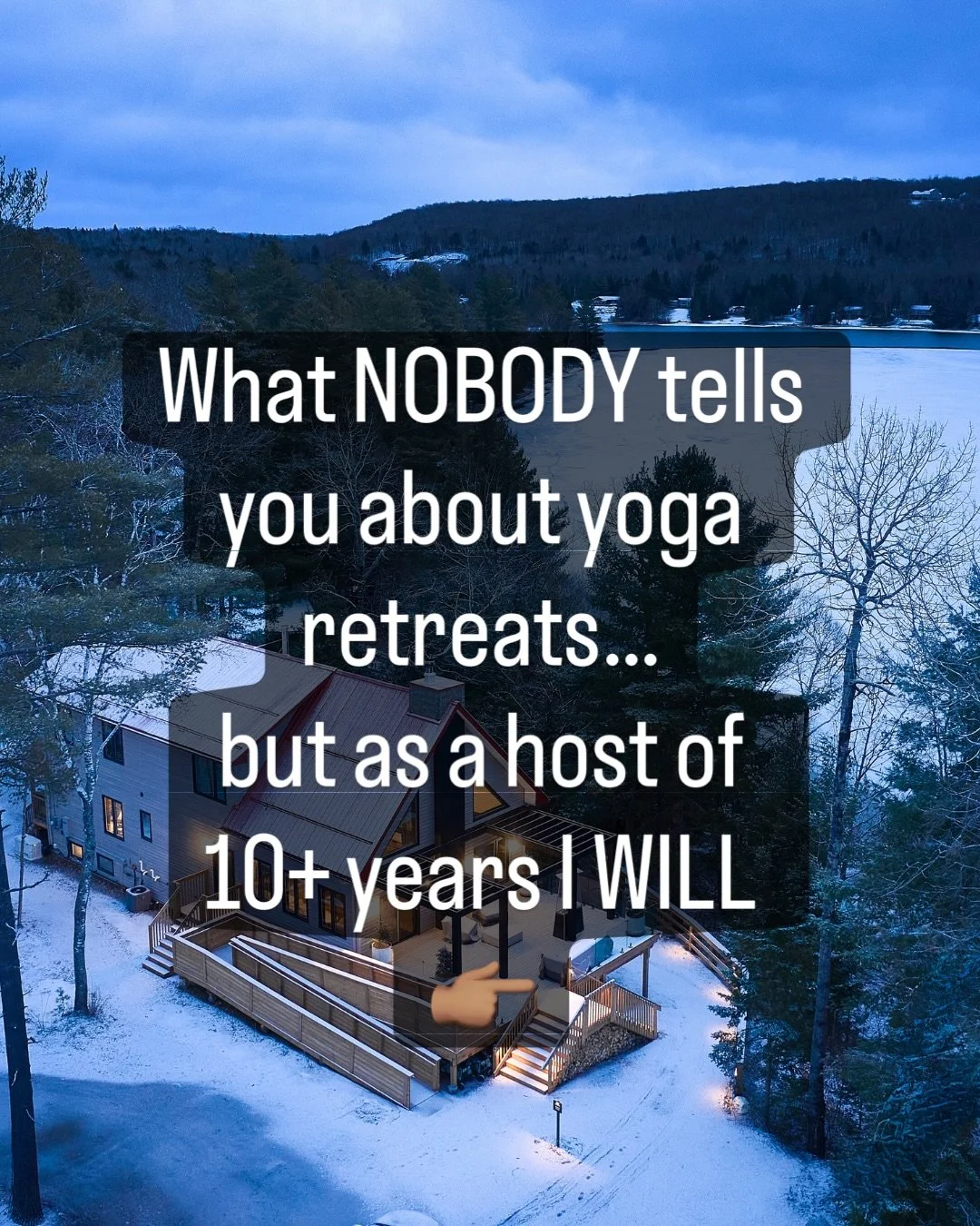 Two weeks from now,
you&rsquo;ll be exactly where you are now &mdash;
or somewhere very different.

Winter has been heavy this year.
The kind that makes you brace instead of breathe.

This retreat isn&rsquo;t about escaping winter.
It&rsquo;s about e