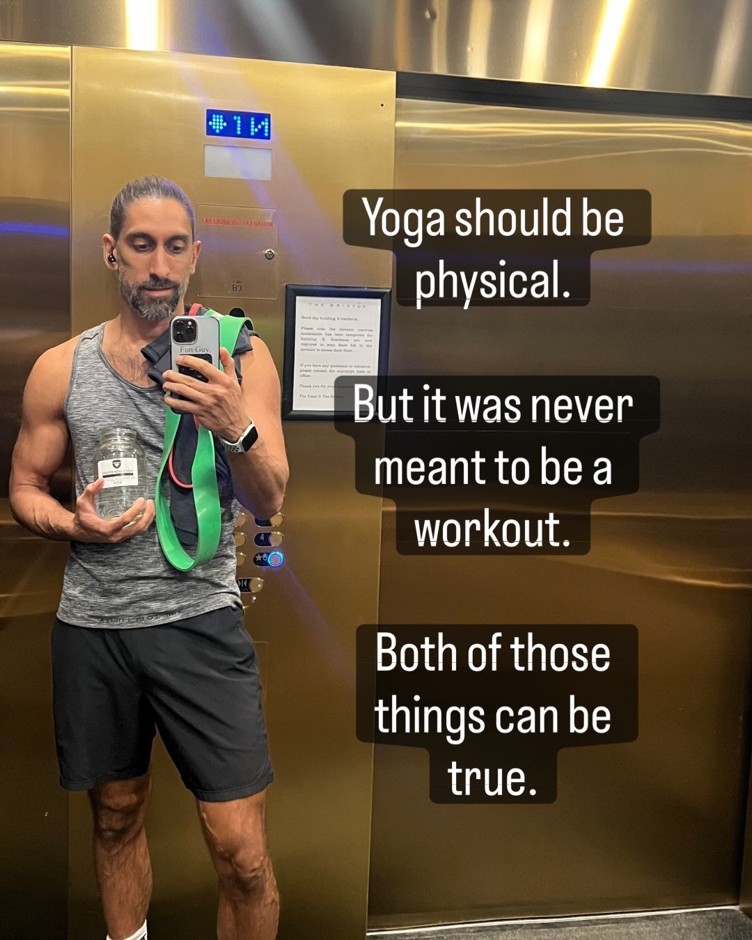 Yoga should be physical.

Especially in today&rsquo;s world.

We sit more than ever.
We move less than ever.
Our bodies feel tight, stiff, and disconnected.

So yes &mdash; we need the physical practice.
We need to stretch, strengthen, and open the b