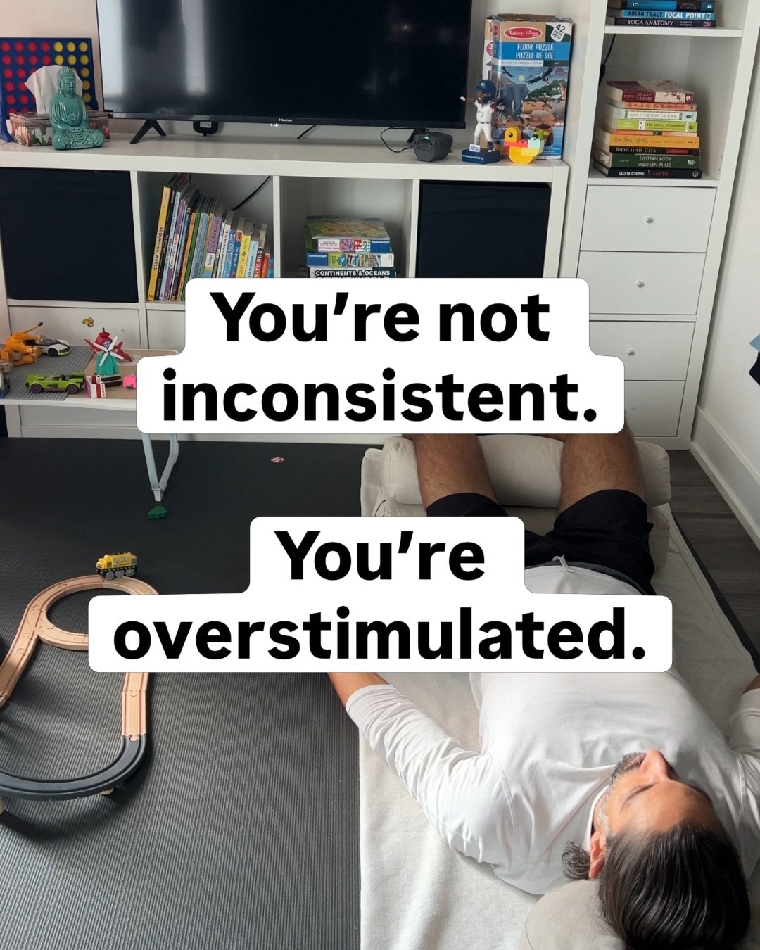 You&rsquo;re not the problem. Your environment is.

If you&rsquo;ve been struggling to stay consistent&hellip;

It&rsquo;s not because you lack discipline.

It&rsquo;s because your attention is constantly being pulled, 
your energy is drained, 
and y
