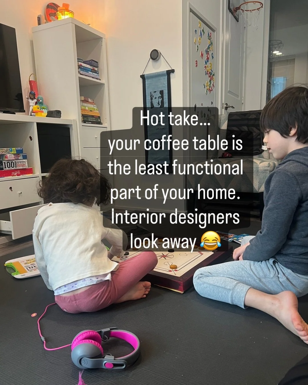 We spend so much time trying to &ldquo;fit&rdquo; yoga into our lives&hellip;

But what if we created space for it to blend into what we&rsquo;re already doing? 😮

Watching TV. Playing with your kids. Sitting on the floor for a few minutes instead o