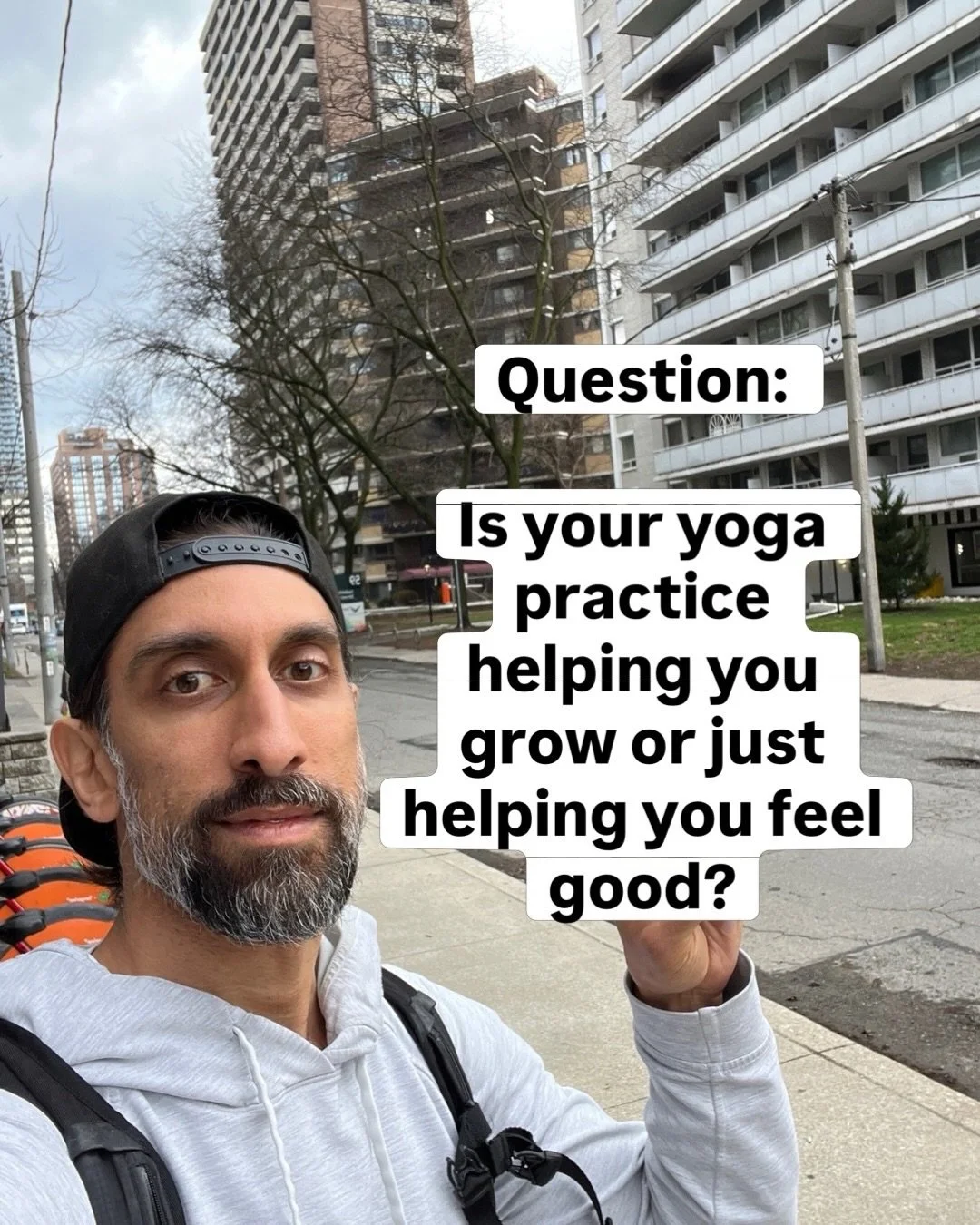 Be honest&hellip;

Is your practice helping you grow
or just helping you feel good?

Because most of us gravitate to what feels good.

The easier class.
The familiar flow.
The thing we know we can do.

(myself included 😂)

But if it never challenges