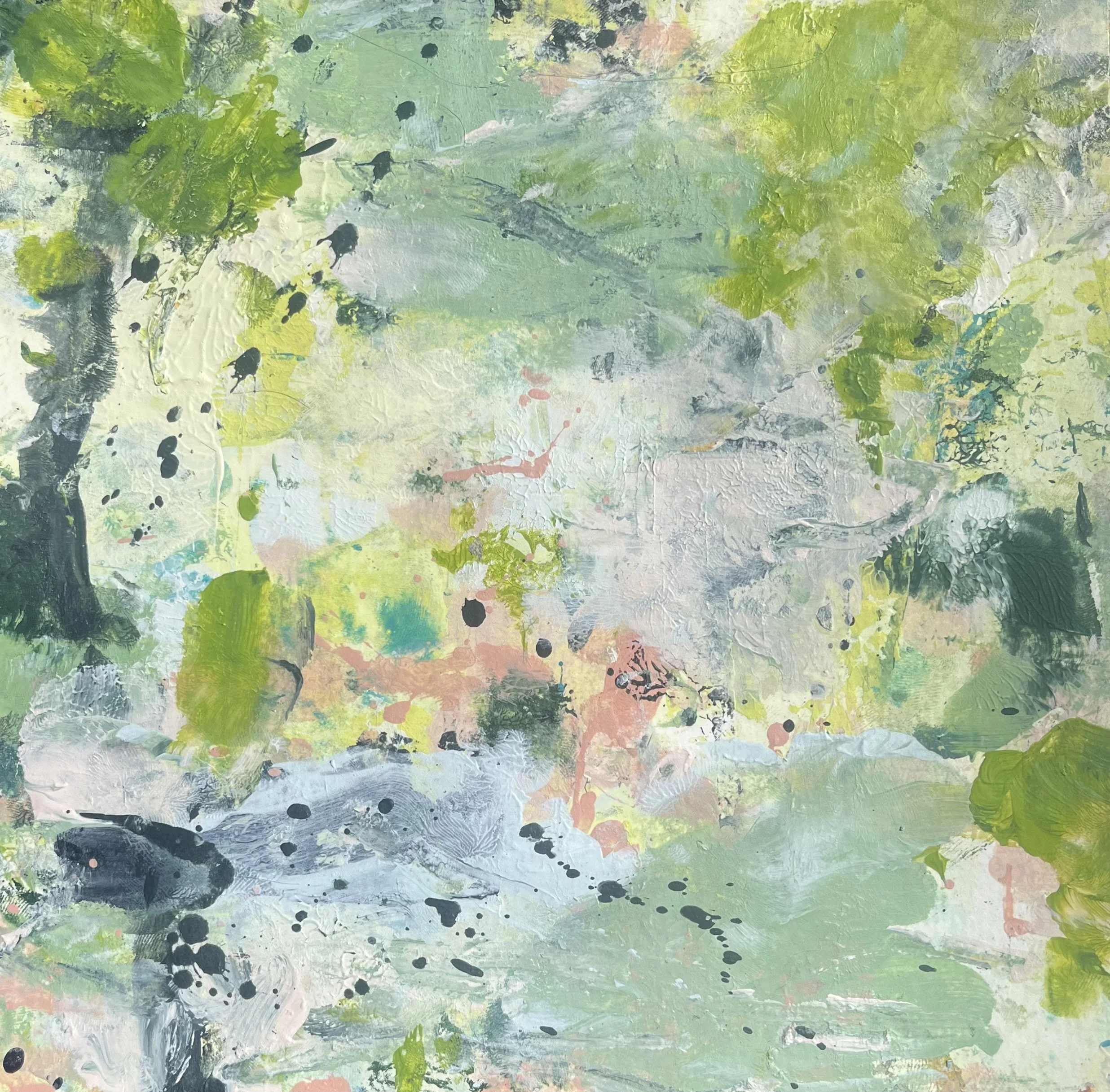 Spring (What Grows From Rot) 9x9 inches