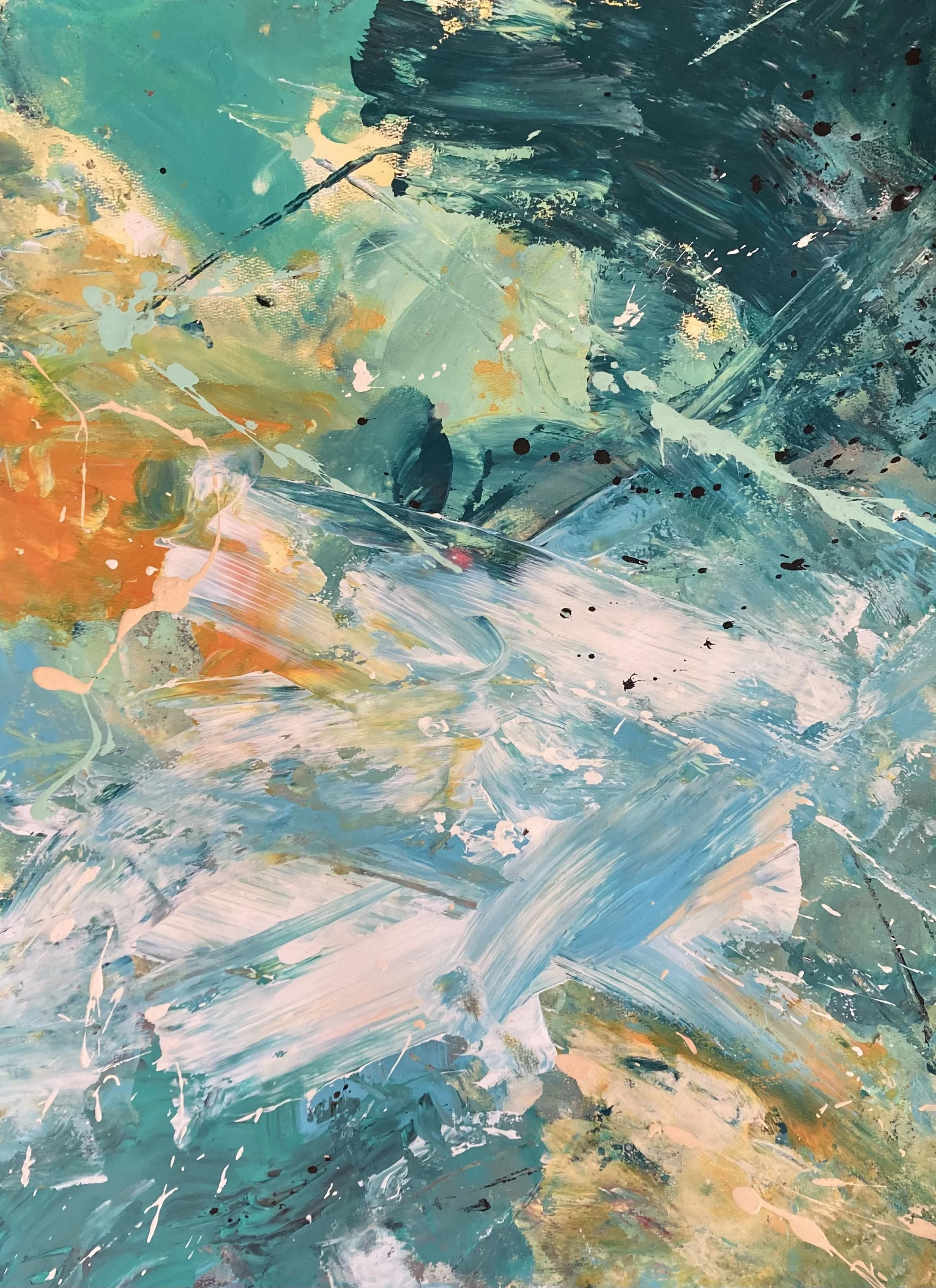 The Child That Survived 30x22 inches