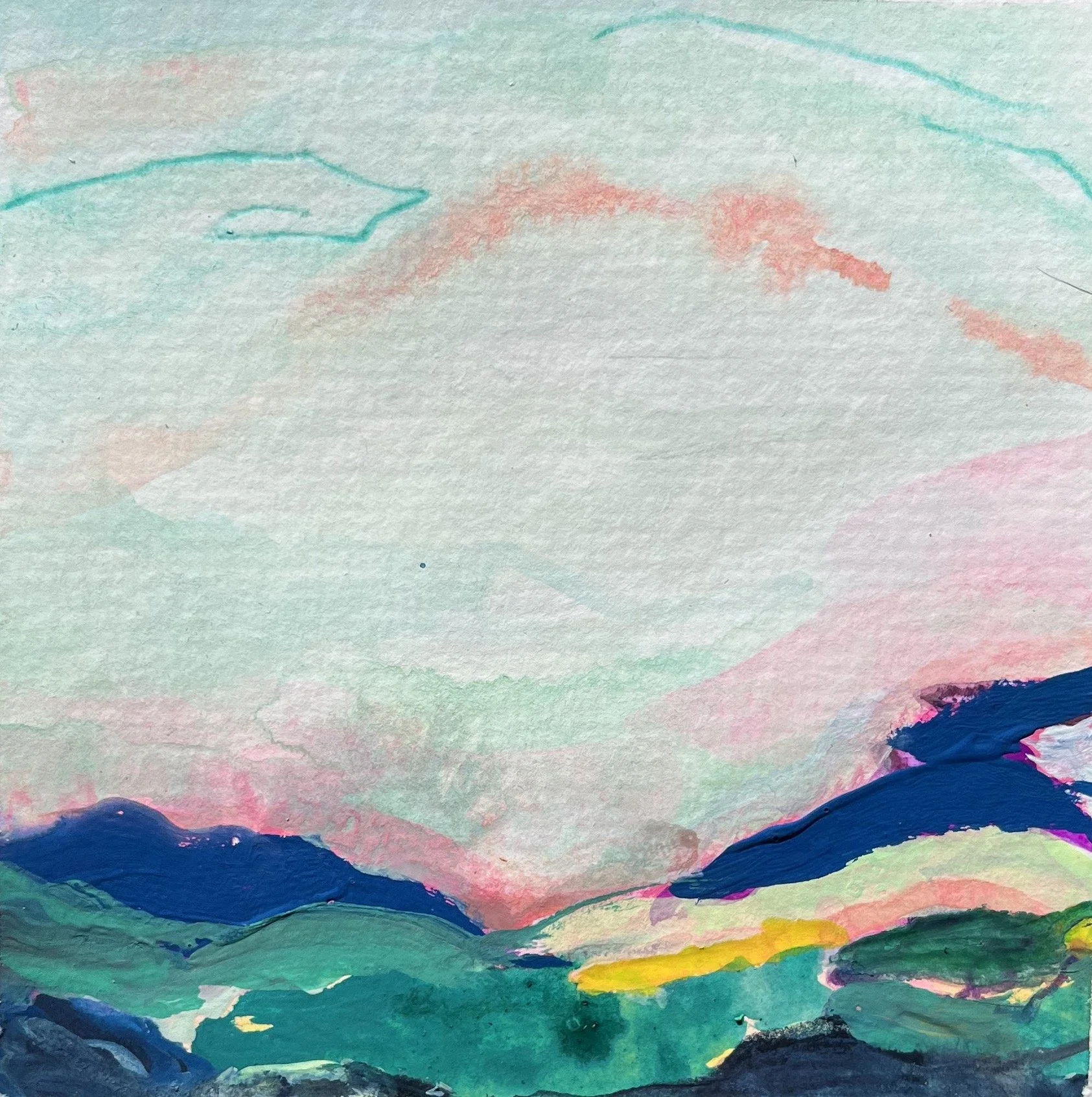 Solitude 4x4 inches