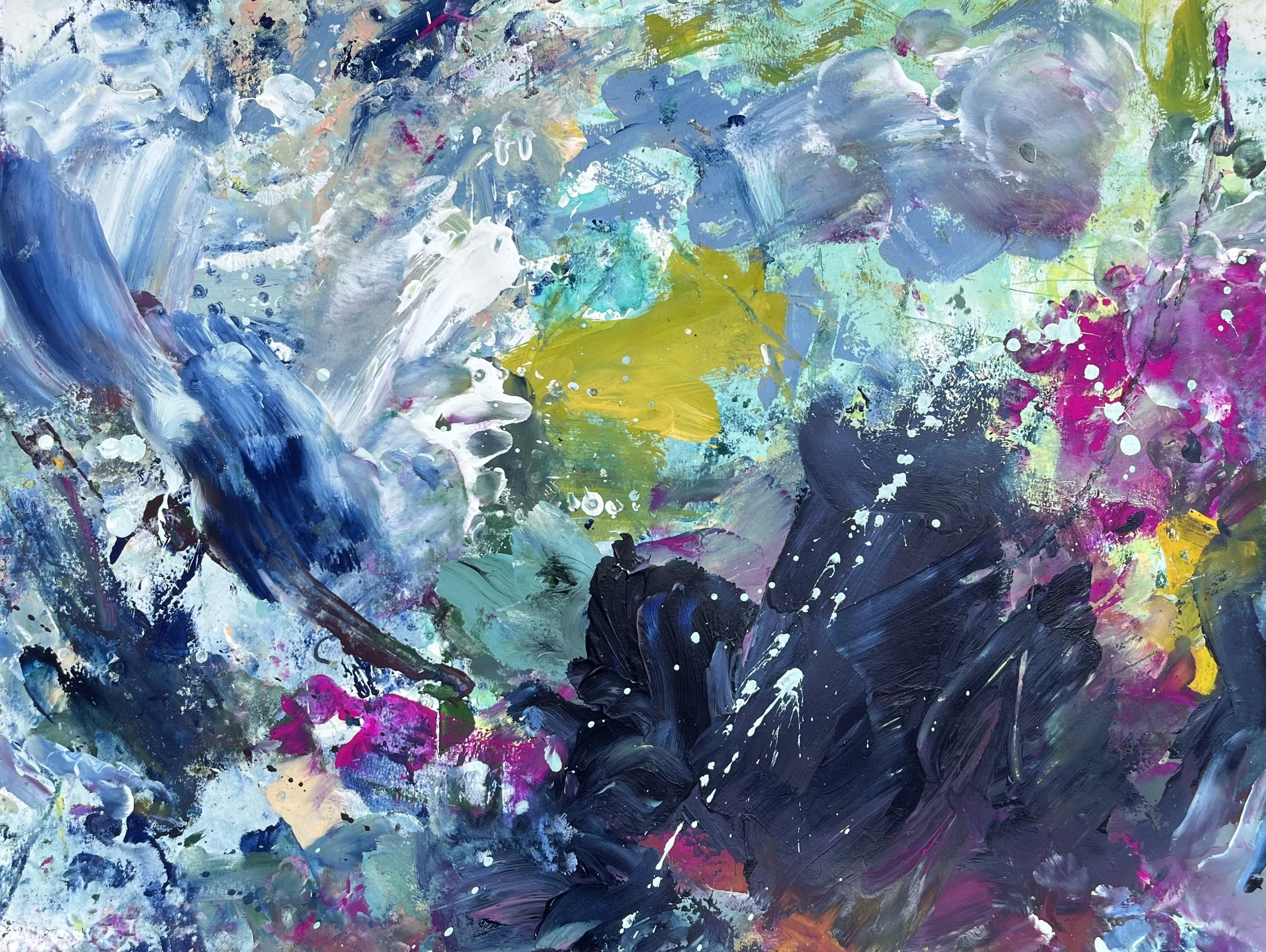 Dancing in the Storm 18x24 inches