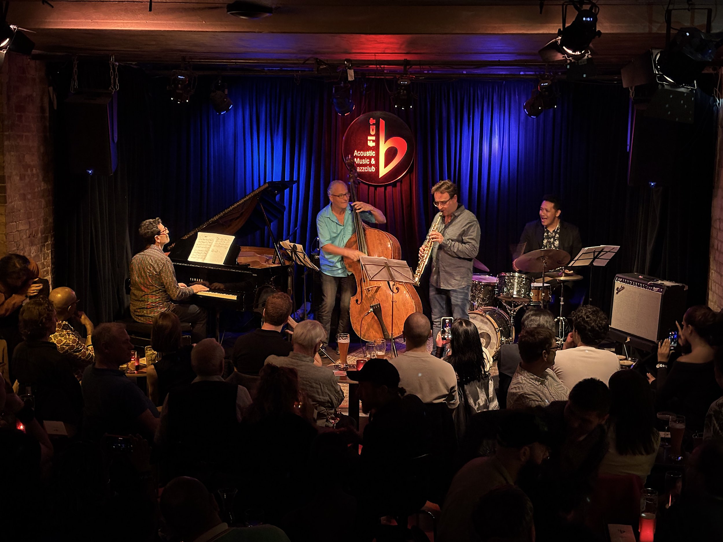 At B-flat Jazz Club with Robin Draganic Band, Berlin, Germany, 2026